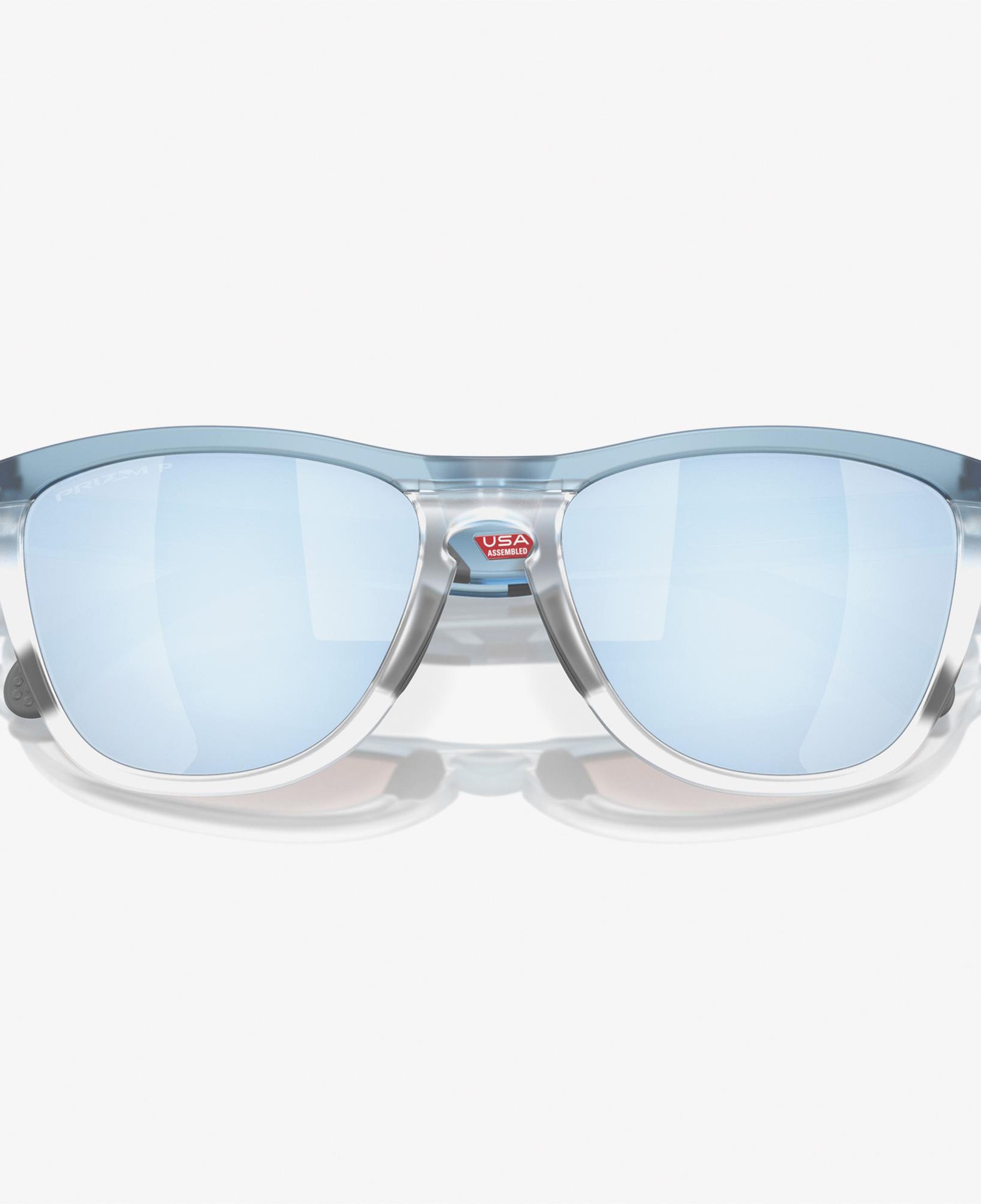 OAKLEY 0OO9284 Injected Erkek Beyaz Güneş Gözlüğü