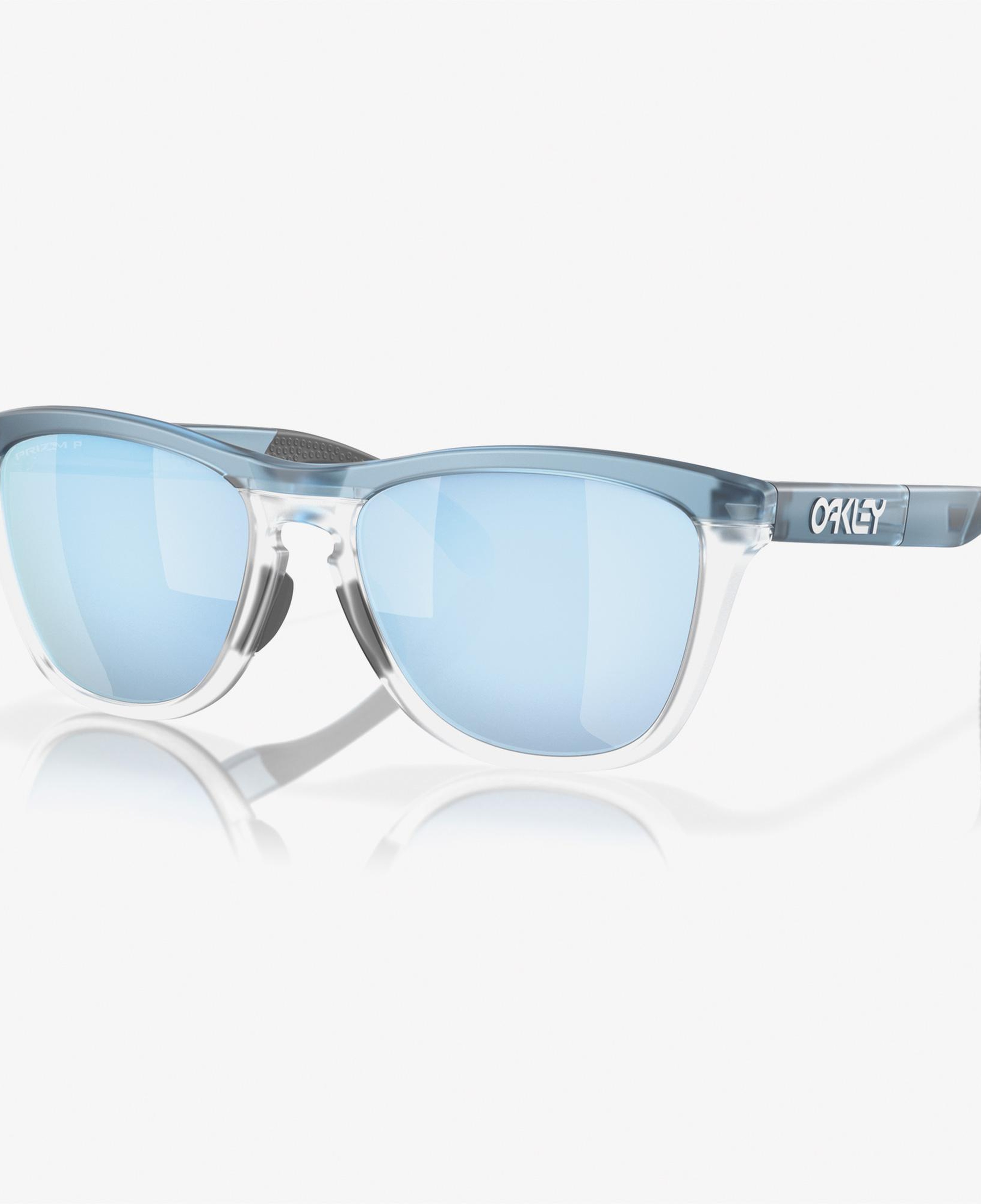 OAKLEY 0OO9284 Injected Erkek Beyaz Güneş Gözlüğü