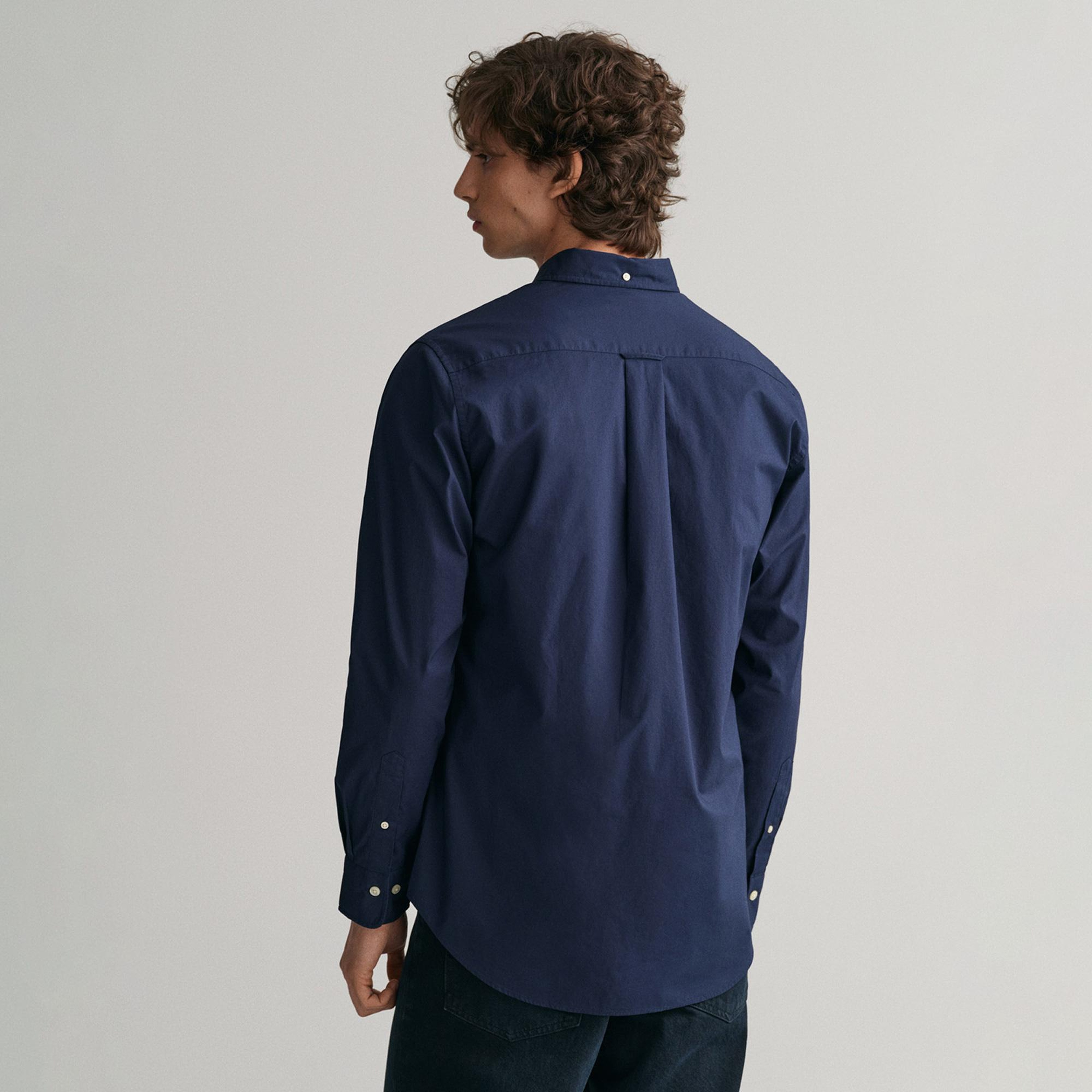 Gant Erkek Lacivert Gömlek