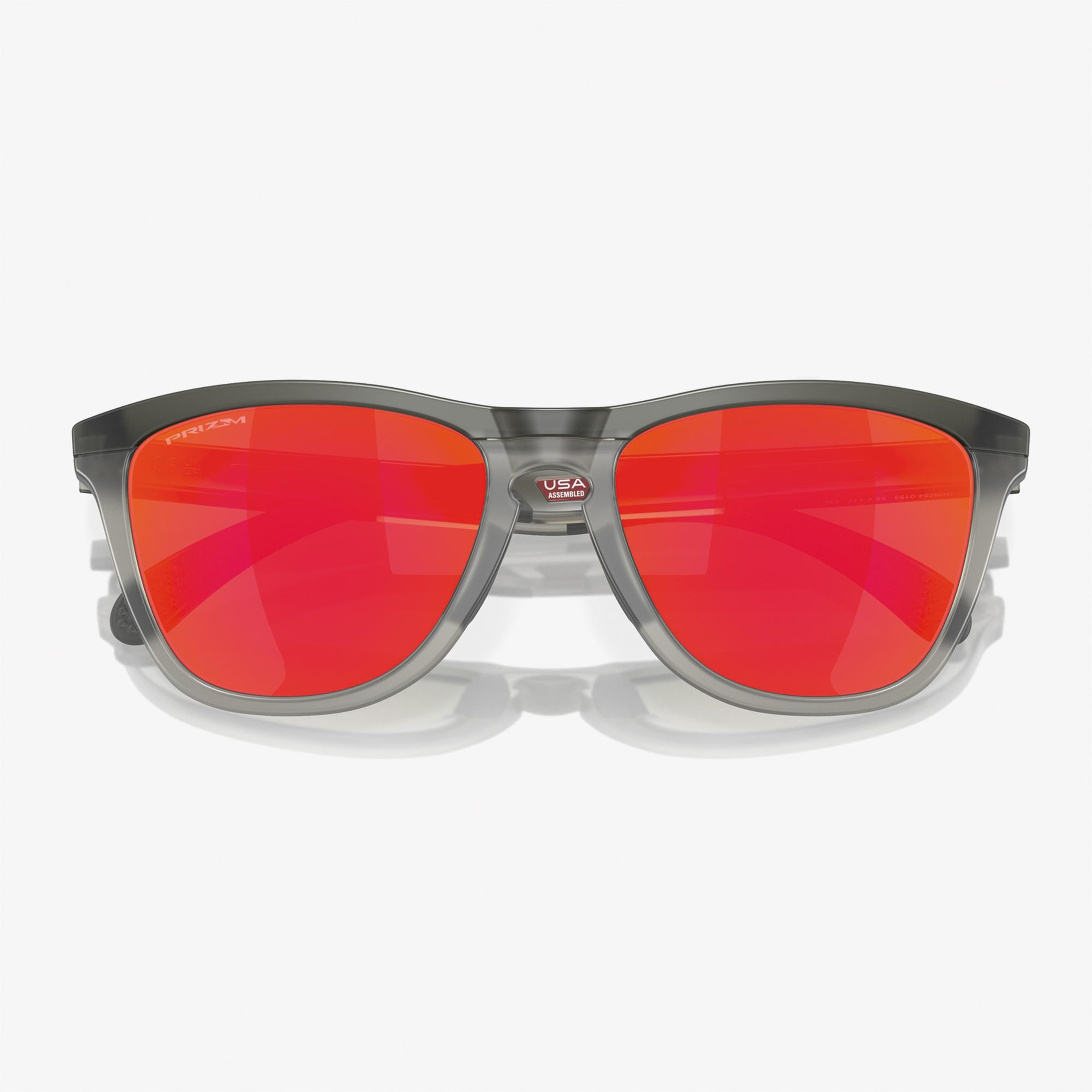OAKLEY 0OO9284 Injected Erkek Gri Güneş Gözlüğü