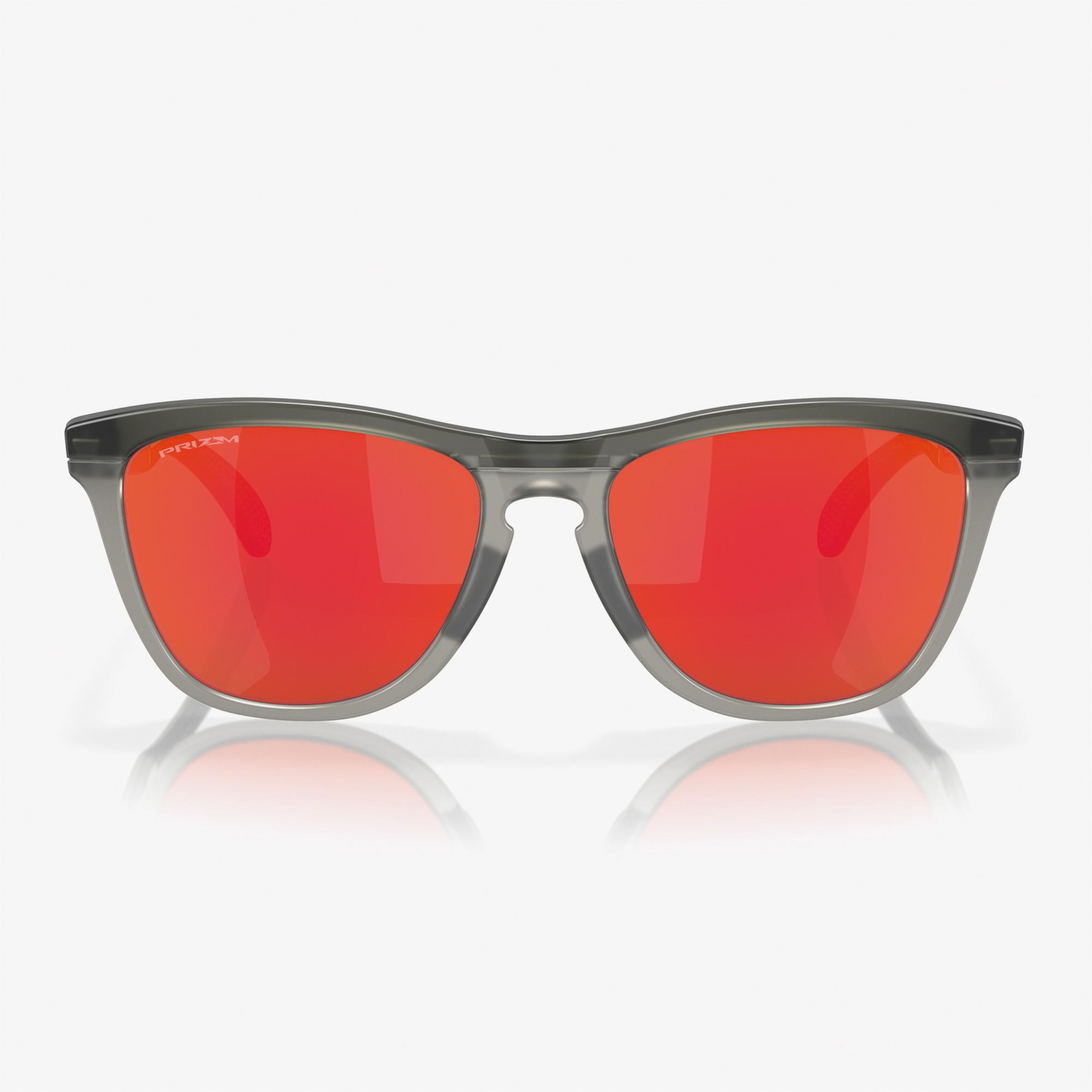 OAKLEY 0OO9284 Injected Erkek Gri Güneş Gözlüğü