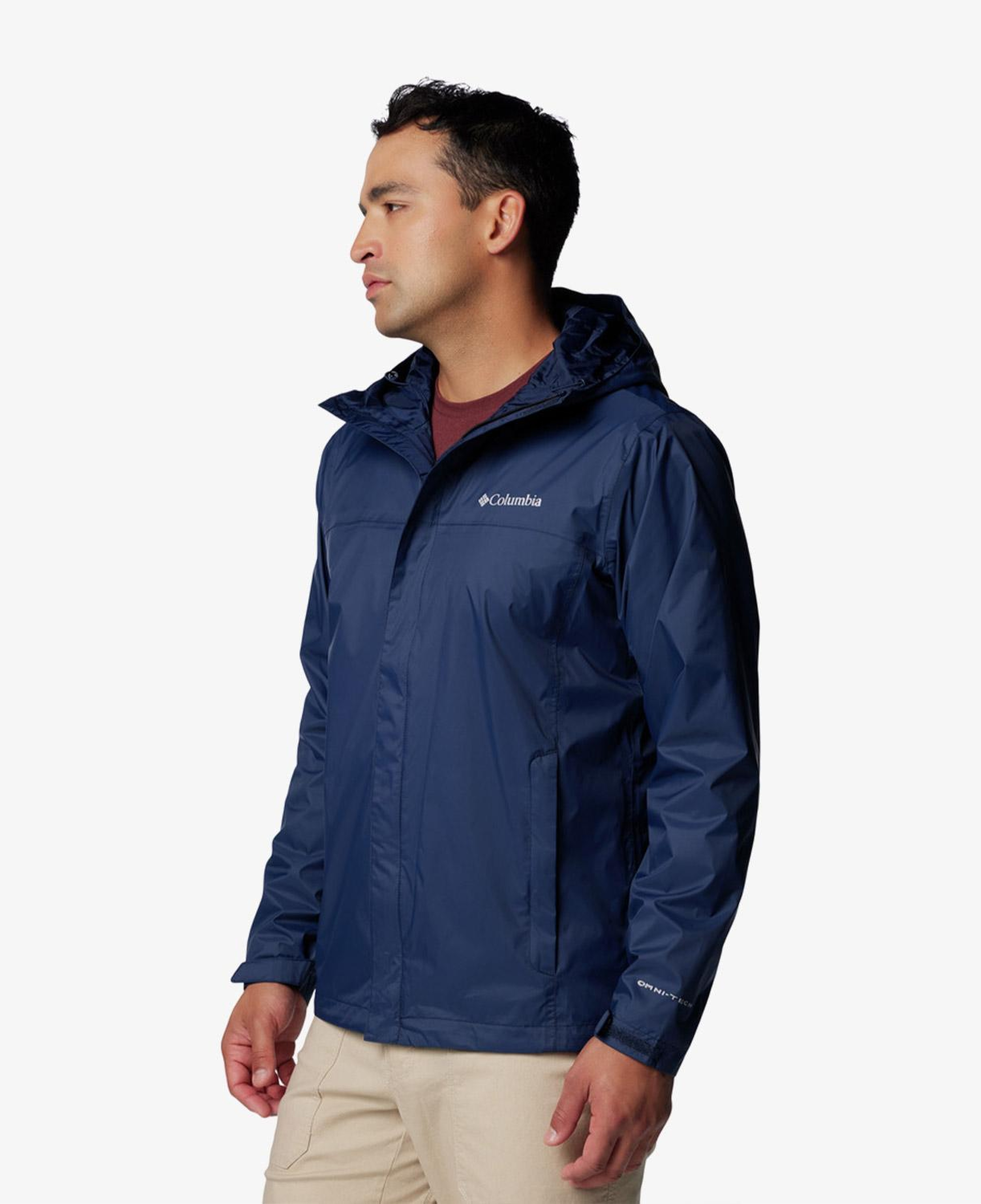 Columbia Watertight Erkek Lacivert Yağmurluk