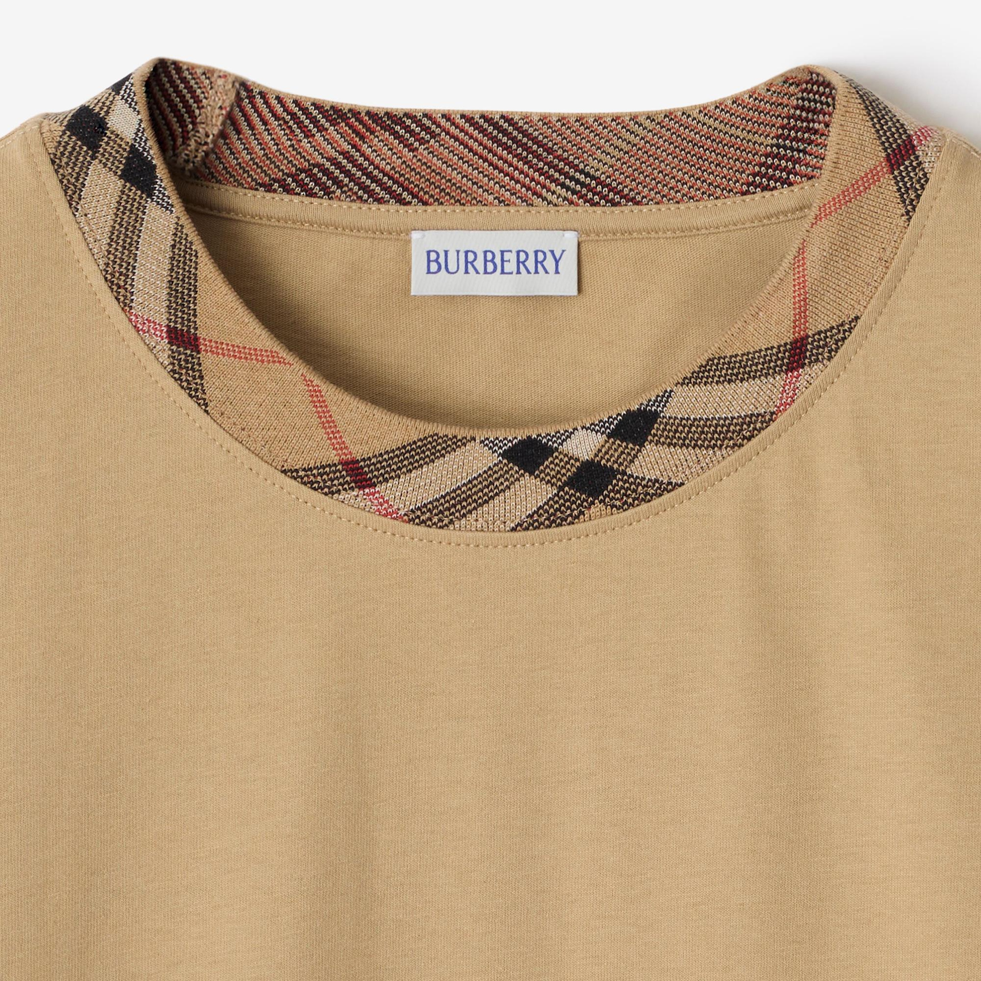 Burberry Erkek Bej T-Shirt
