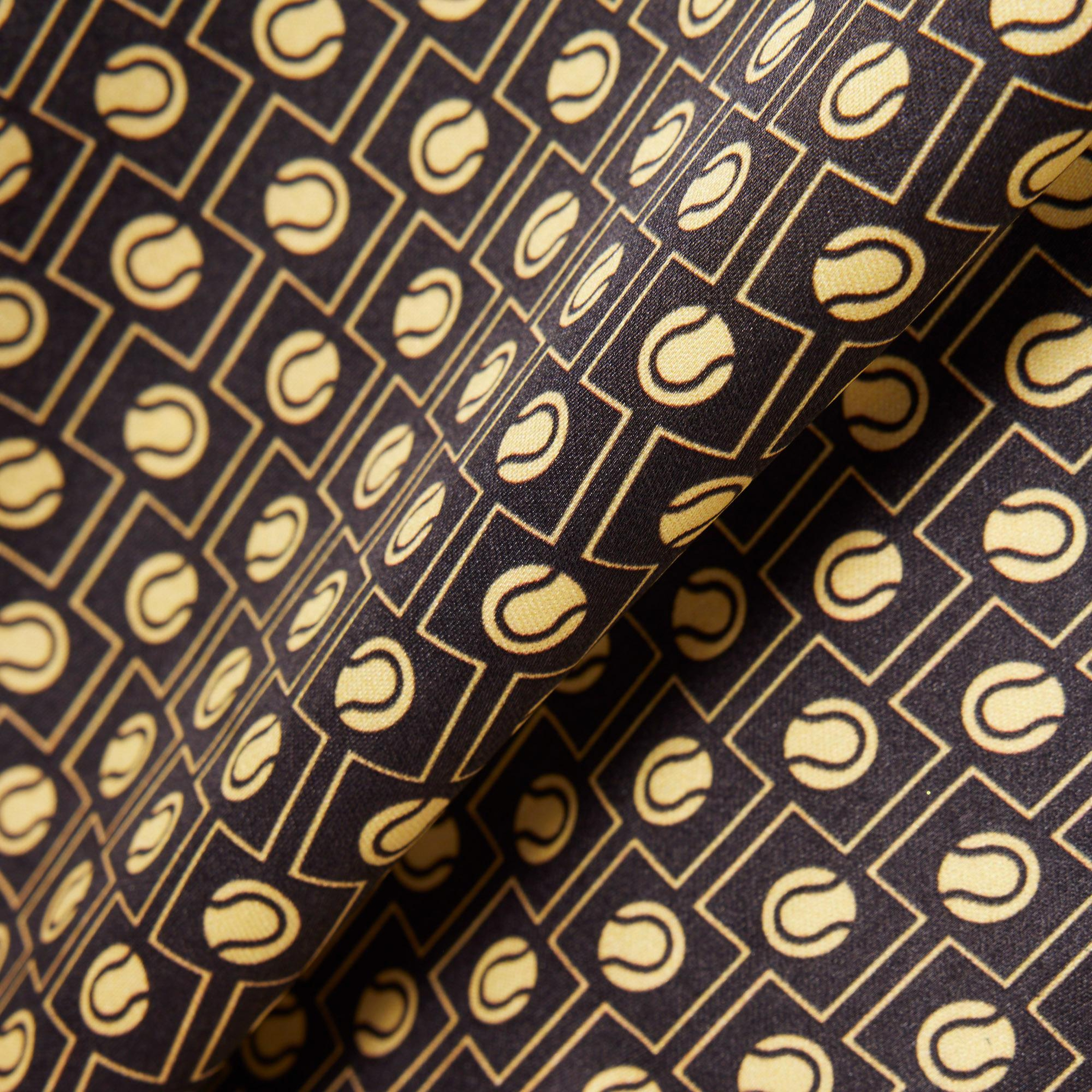 Lacoste Kadın Desenli Kahverengi Etek