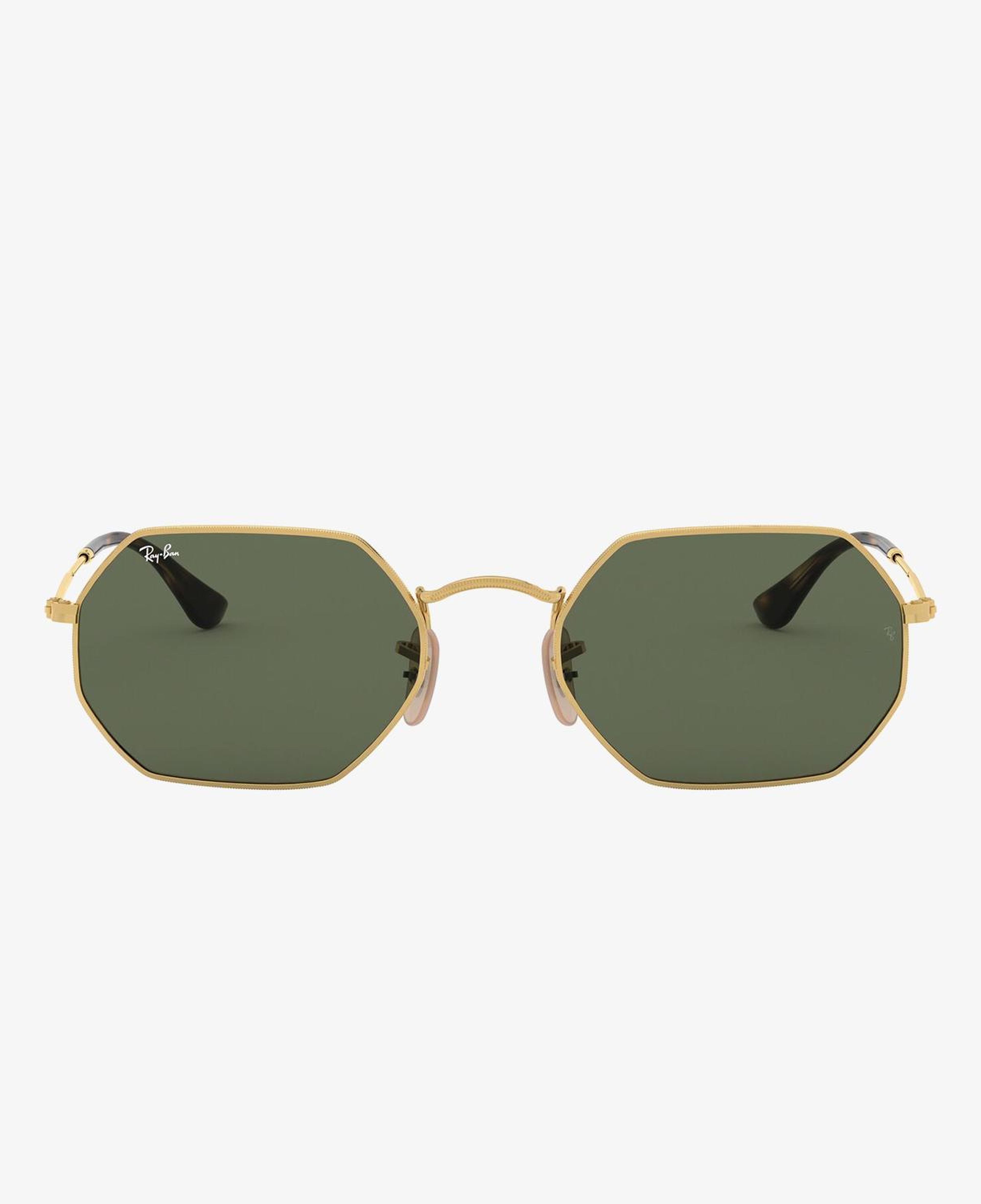 RAY-BAN 0RB3556N Octagonal Unisex Gold Güneş Gözlüğü