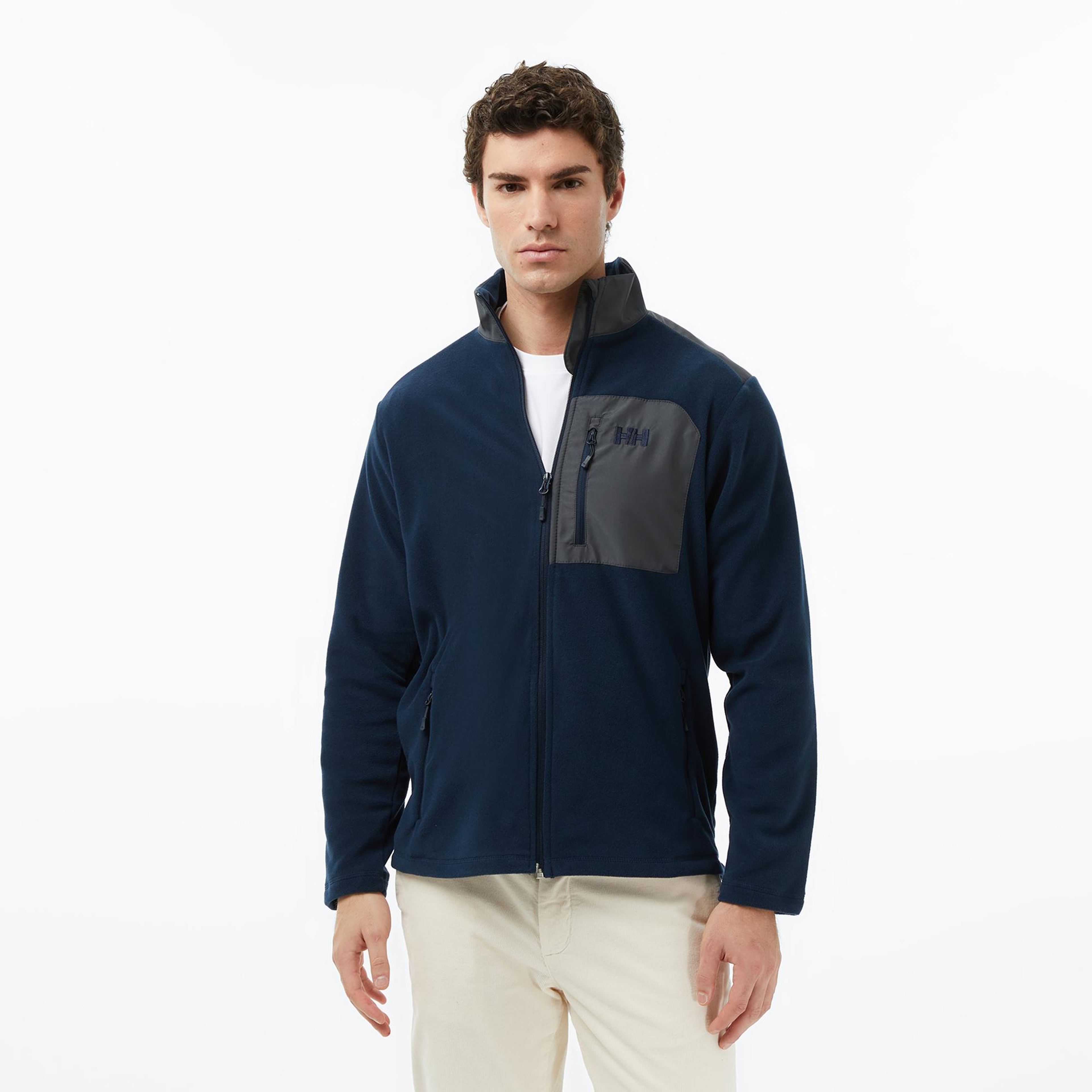 Helly Hansen Block Fullzip Polar Erkek Lacivert Ceket