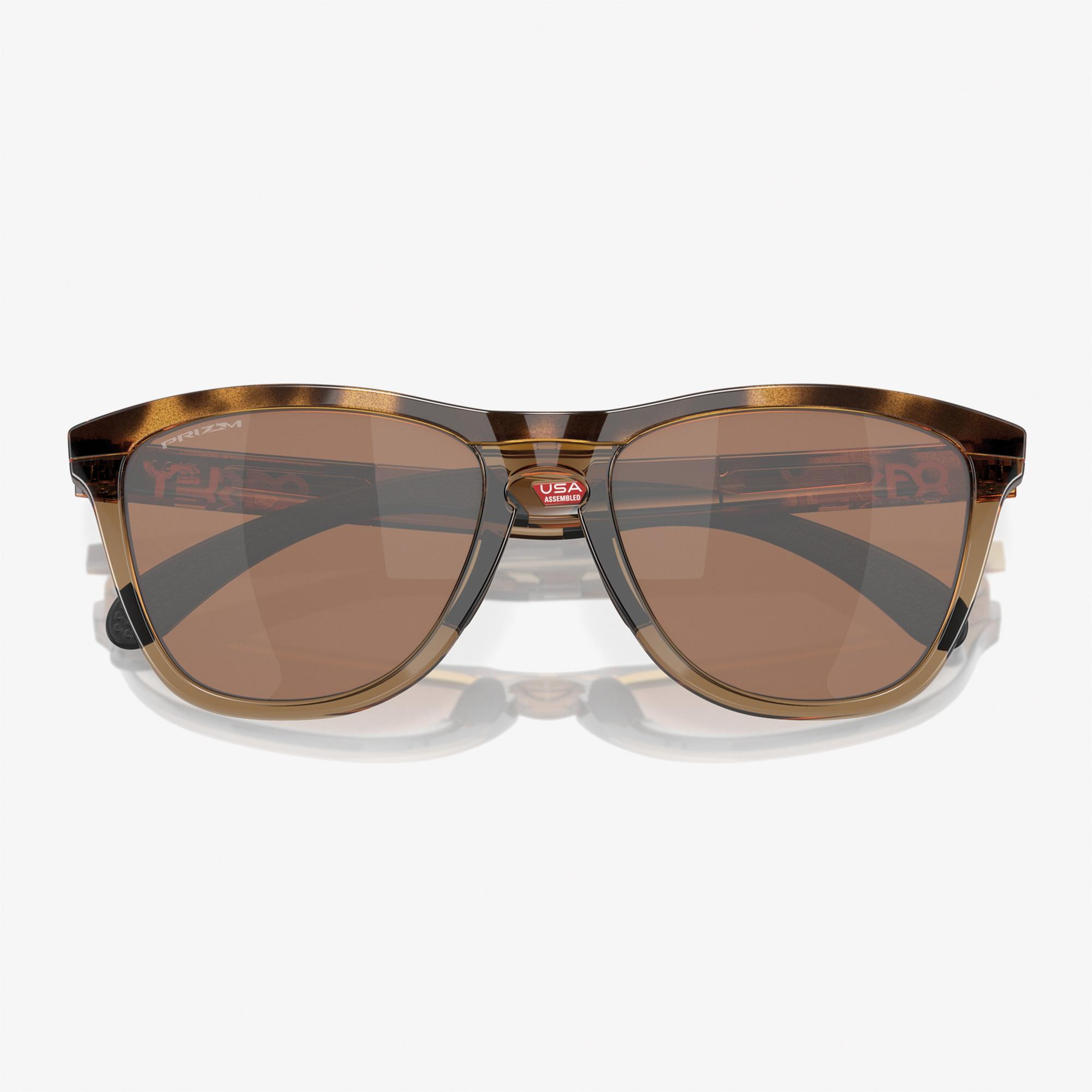 OAKLEY 0OO9284 Injected Erkek Kahverengi Güneş Gözlüğü