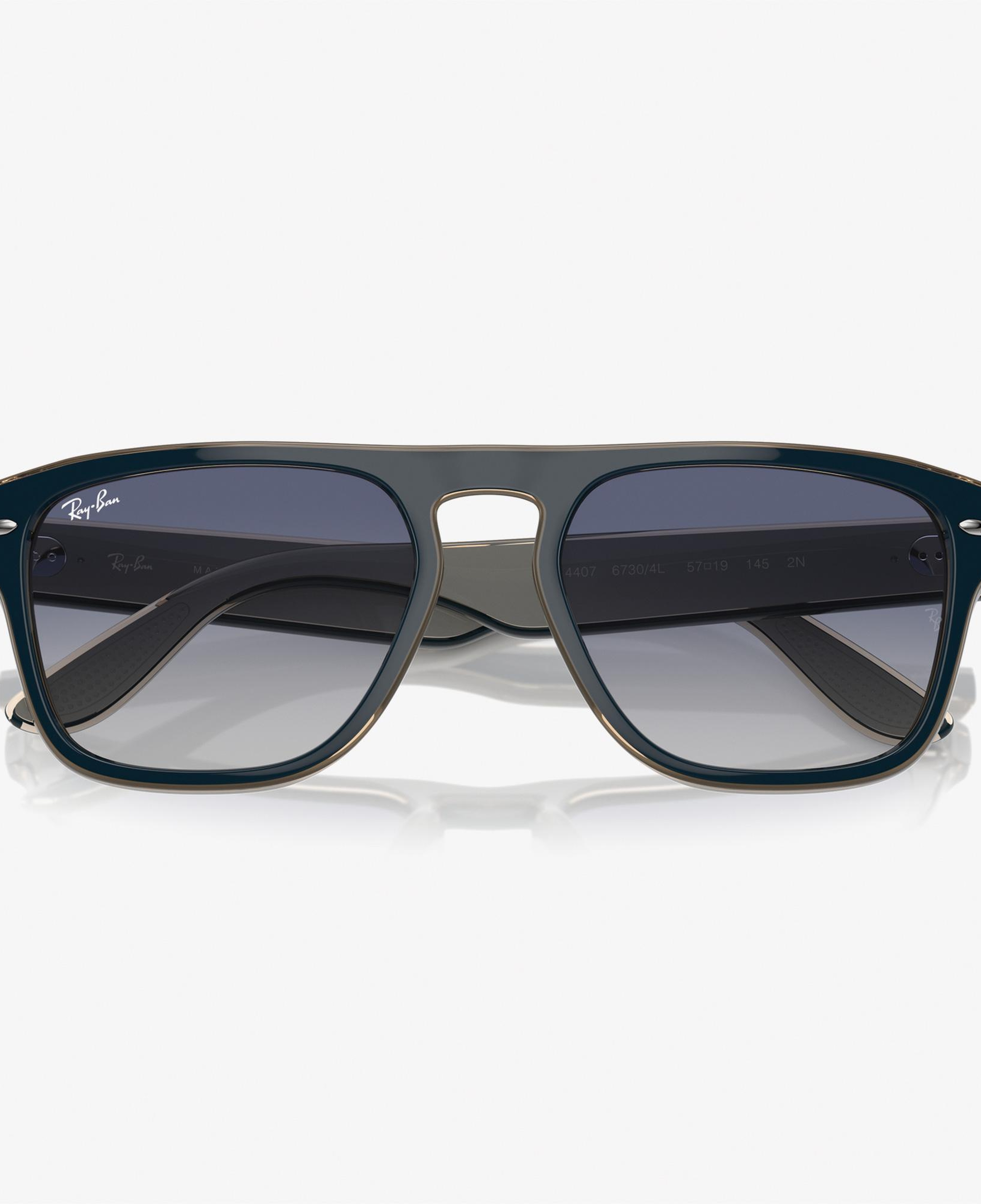 RAY-BAN 0RB4407 Injected Unisex Gri Güneş Gözlüğü