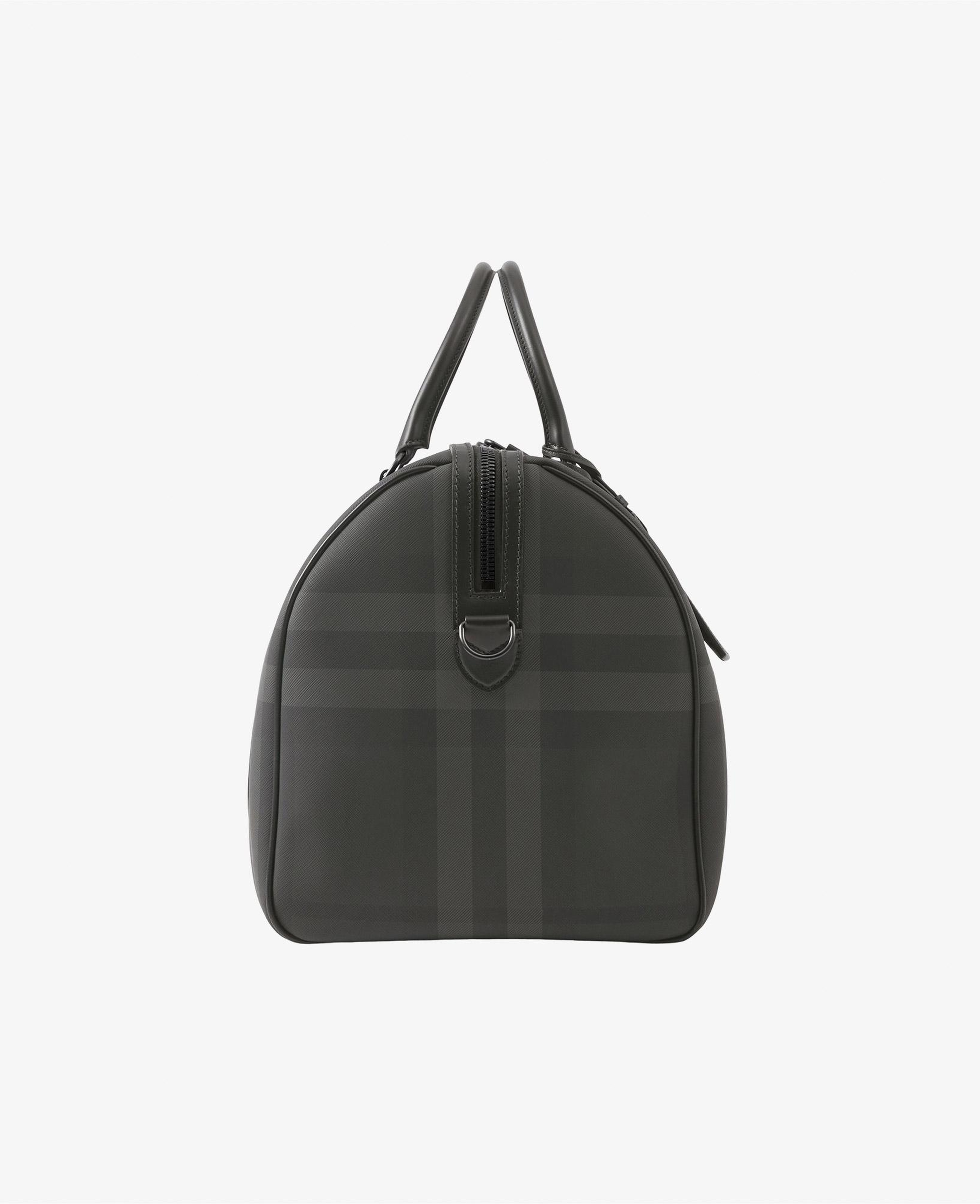 Burberry Boston Valiz Erkek Gri El Çantası
