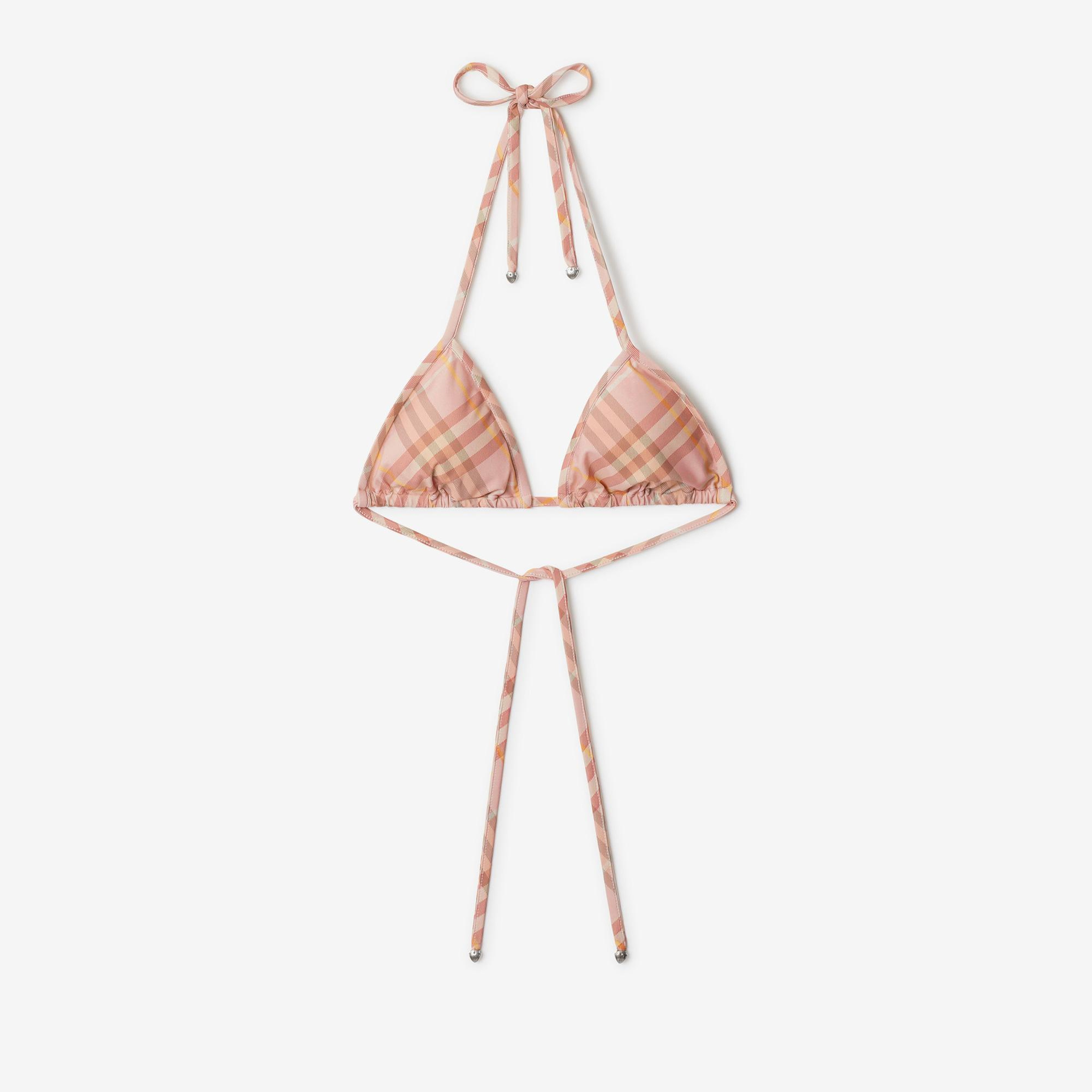 Burberry Sic Kadın Pembe Bikini Üstü