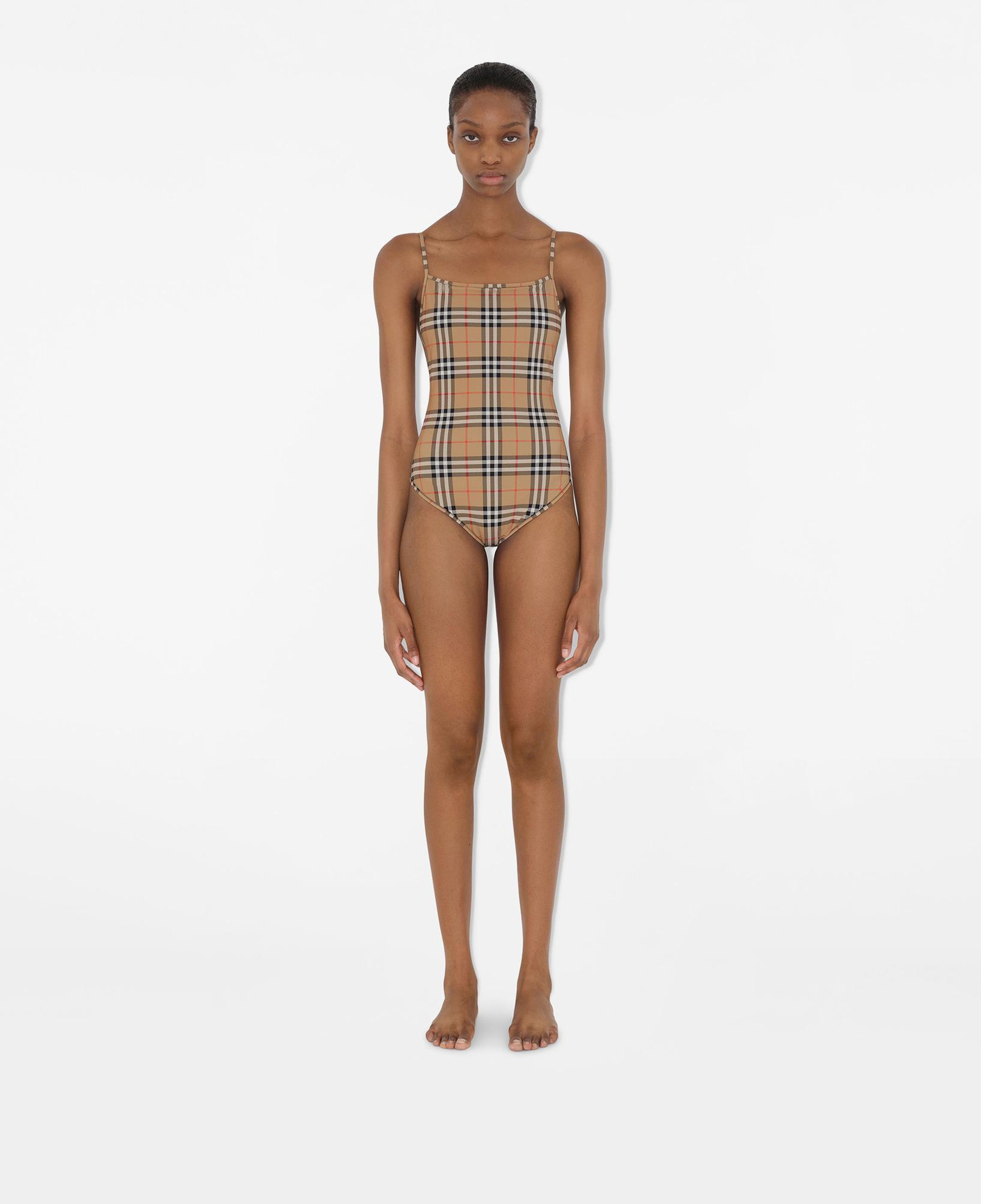 Burberry Check Kadın Bej Mayo