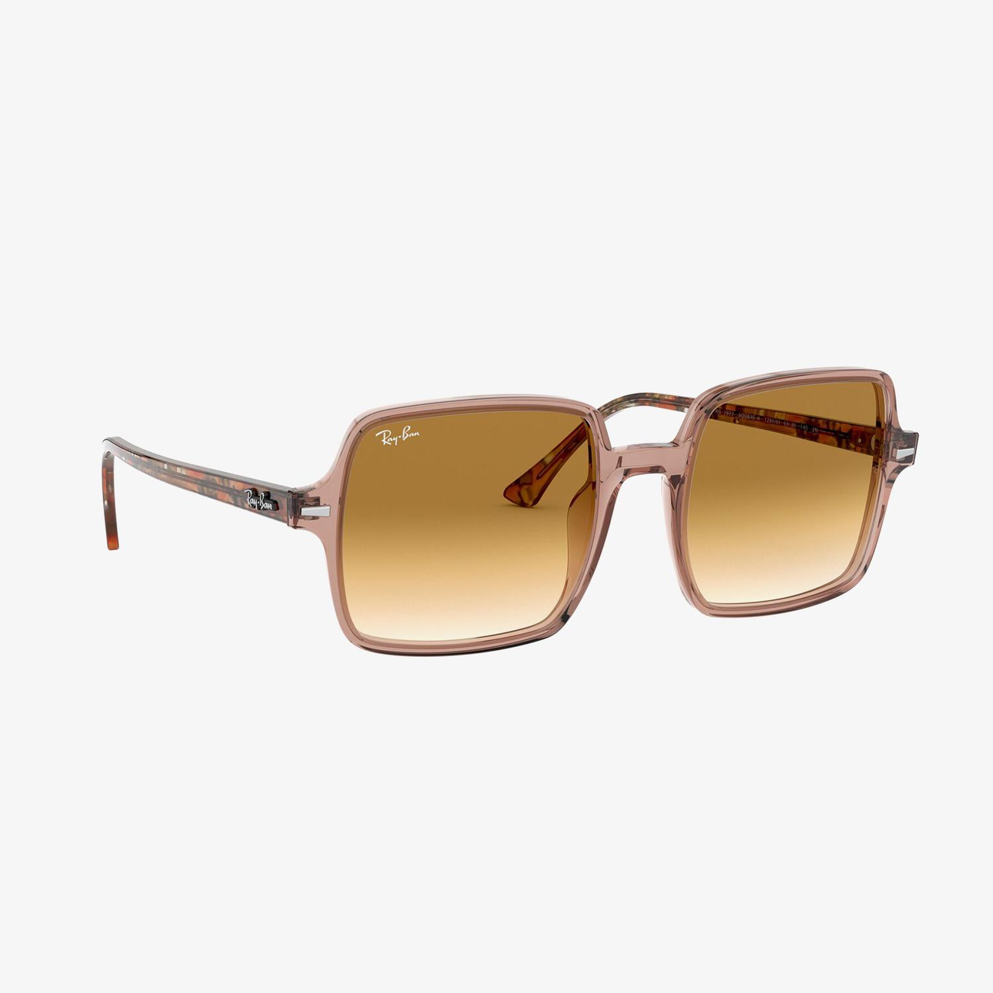 RAY-BAN 0RB1973 Square II Kadın Light Kahverengi Havana Güneş Gözlüğü