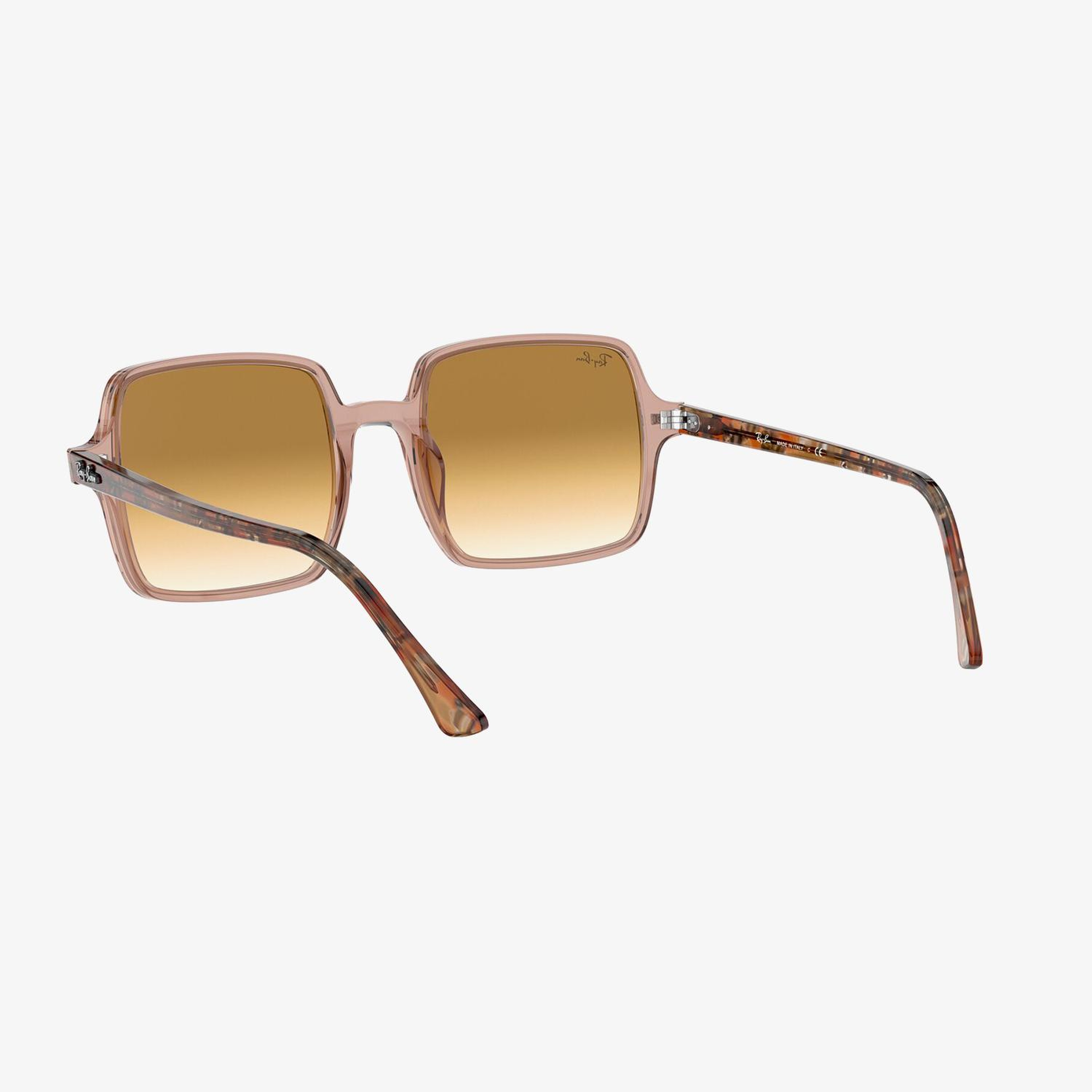 RAY-BAN 0RB1973 Square II Kadın Light Kahverengi Havana Güneş Gözlüğü
