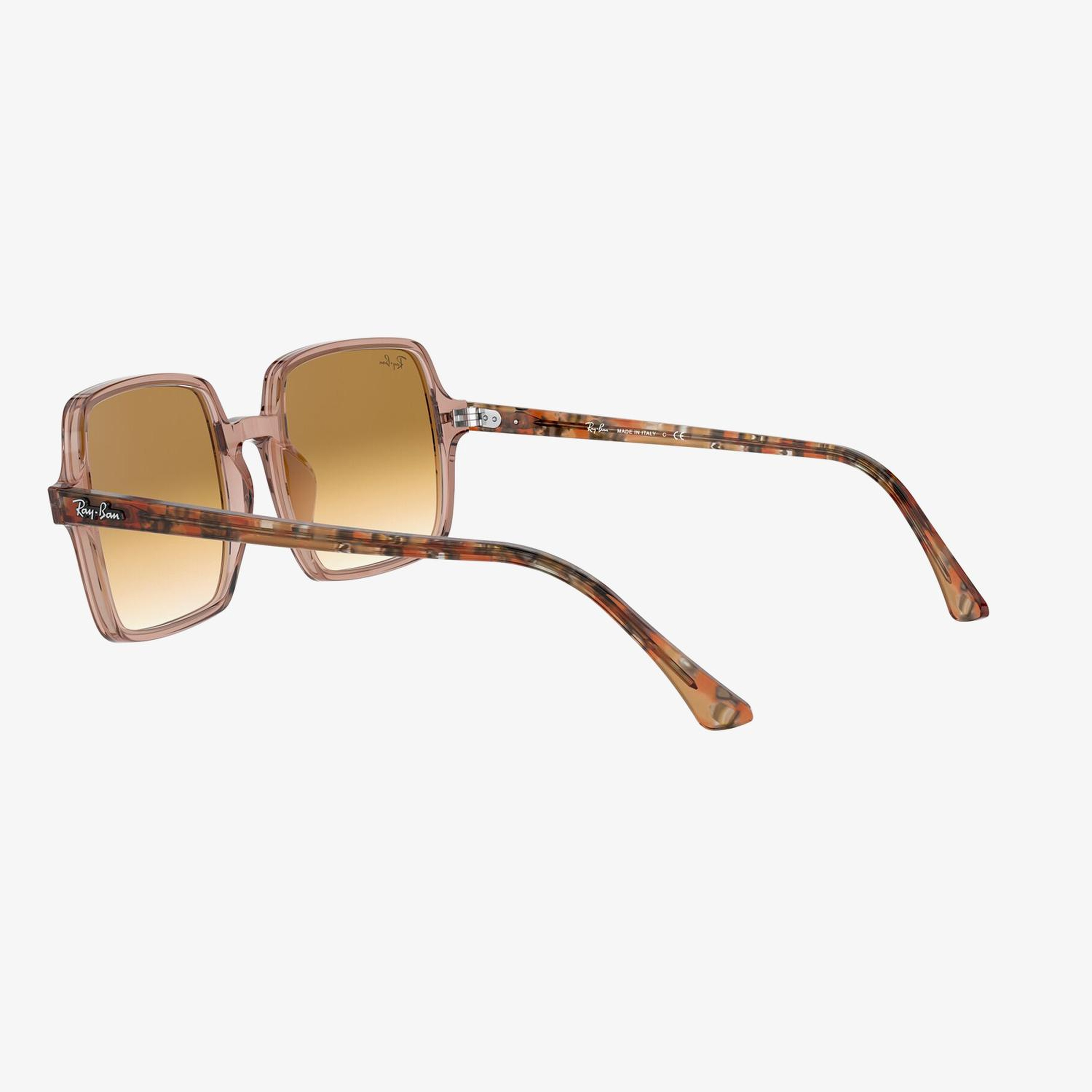 RAY-BAN 0RB1973 Square II Kadın Light Kahverengi Havana Güneş Gözlüğü