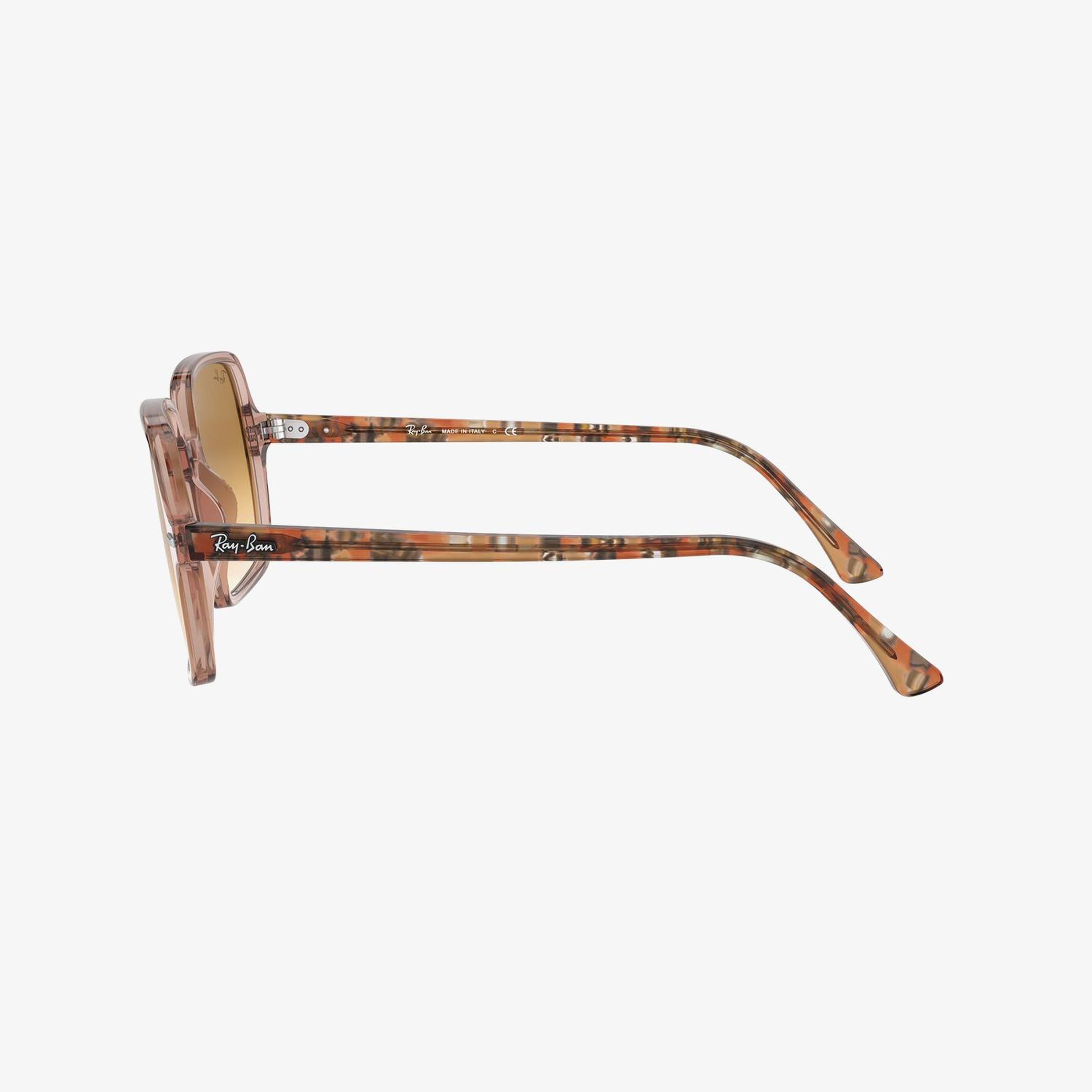 RAY-BAN 0RB1973 Square II Kadın Light Kahverengi Havana Güneş Gözlüğü