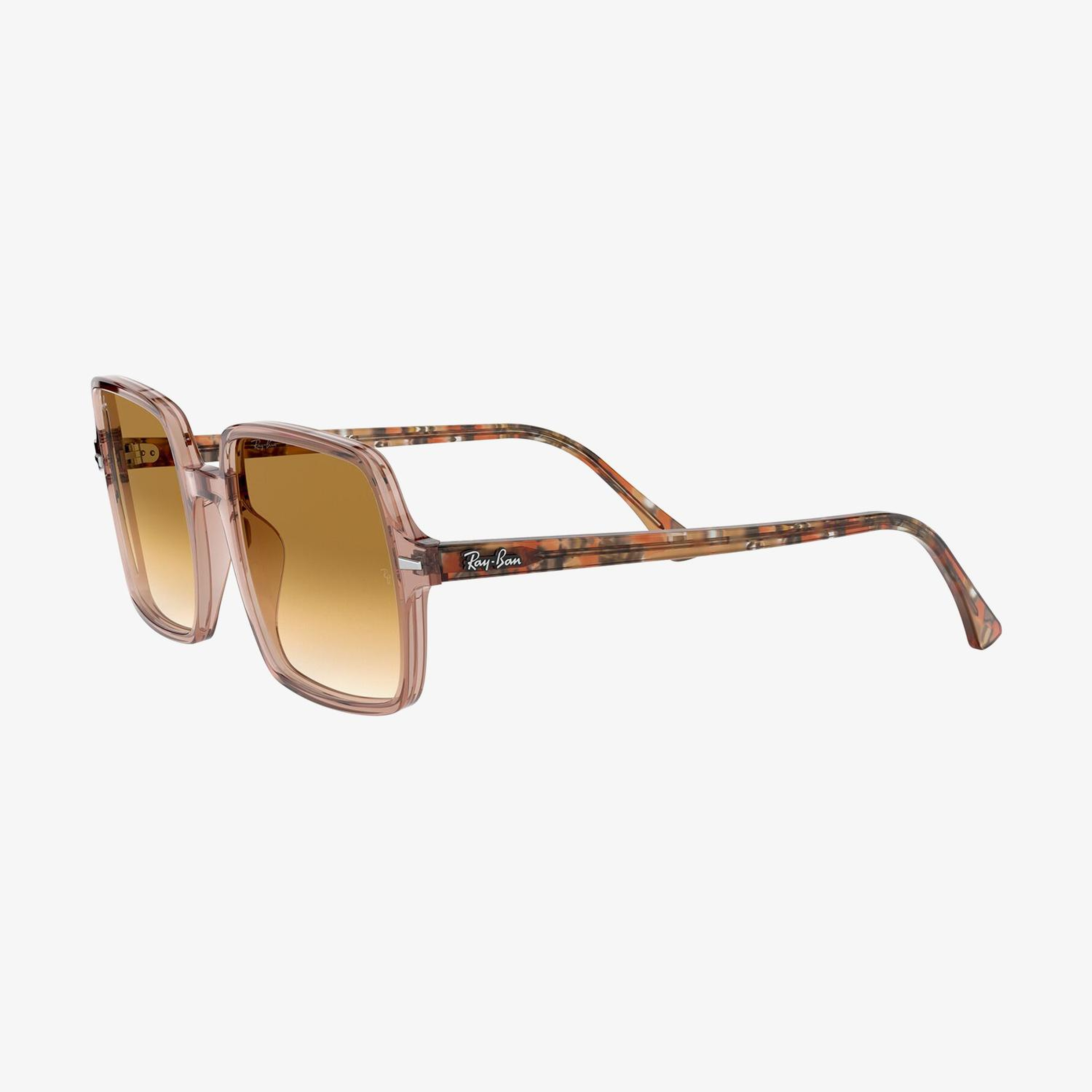 RAY-BAN 0RB1973 Square II Kadın Light Kahverengi Havana Güneş Gözlüğü