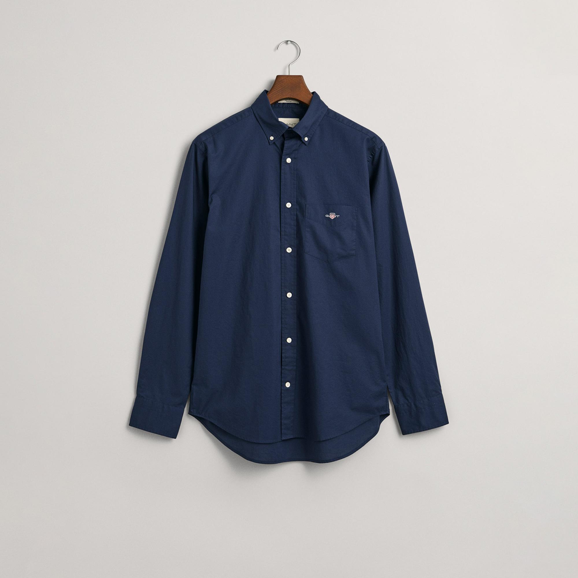 Gant Erkek Lacivert Gömlek