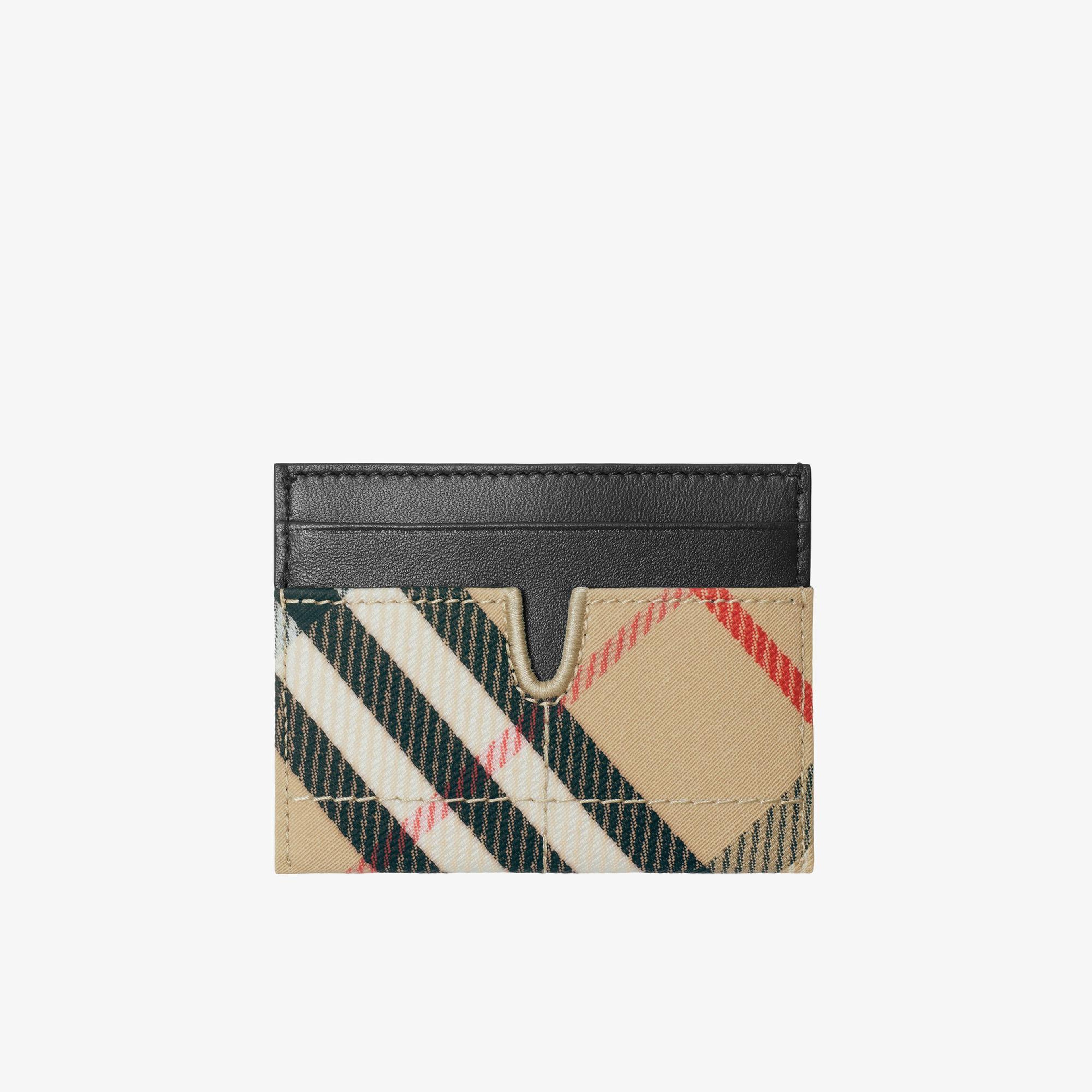 Burberry Check Snip Kadın Siyah Kartlık