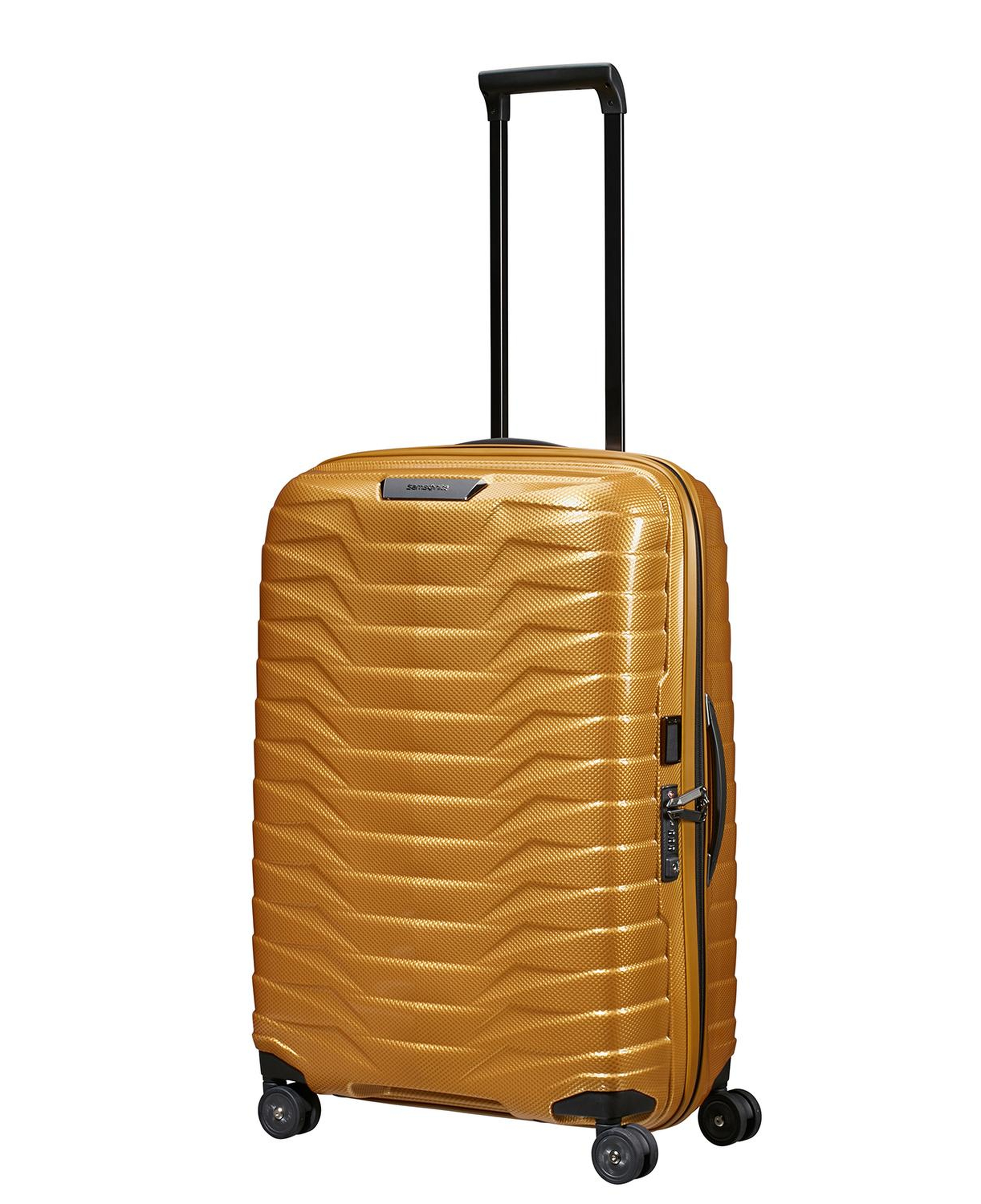 Samsonite Turuncu Proxis - Spinner Sarı 4 Tekerlekli Orta Boy Valiz 69cm
