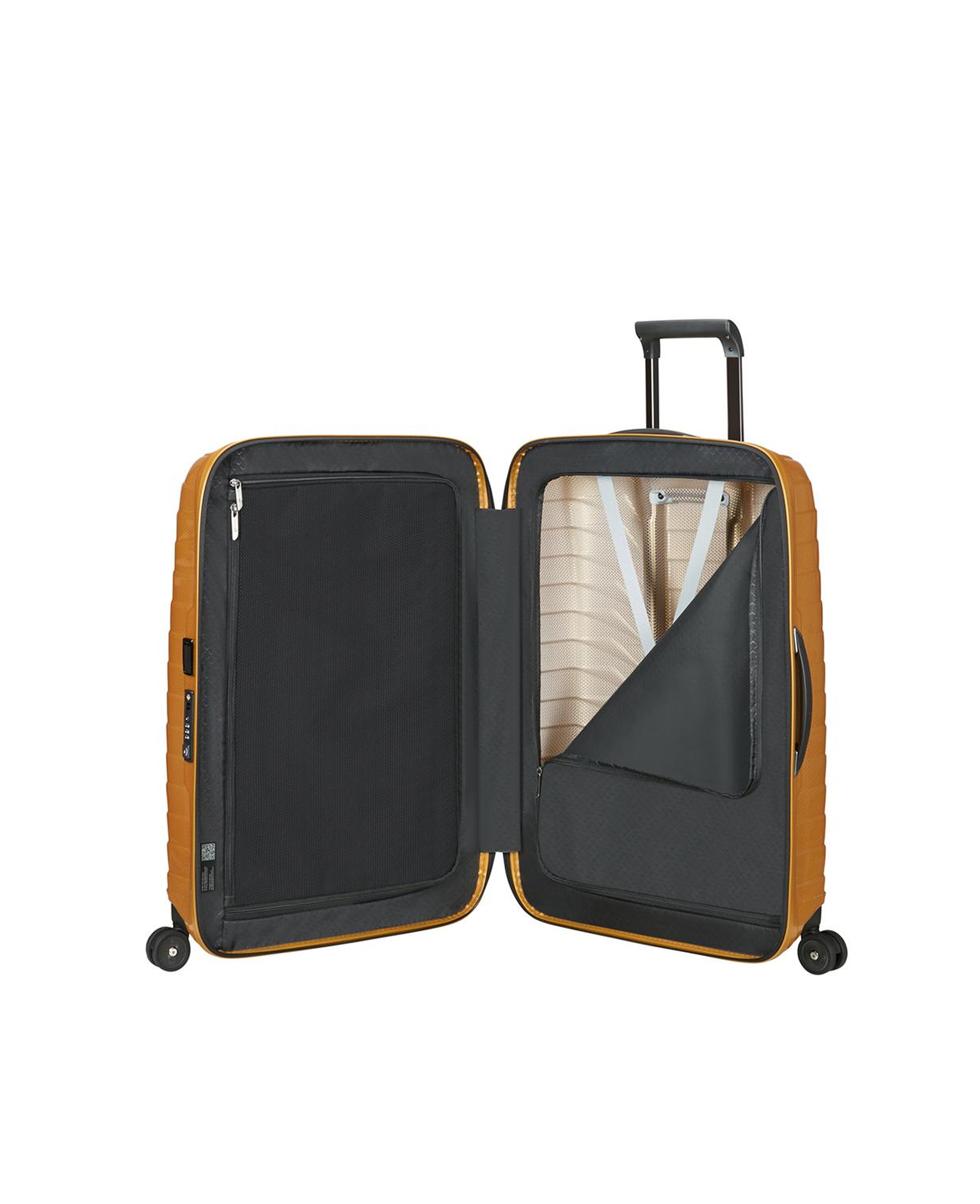 Samsonite Turuncu Proxis - Spinner Sarı 4 Tekerlekli Orta Boy Valiz 69cm