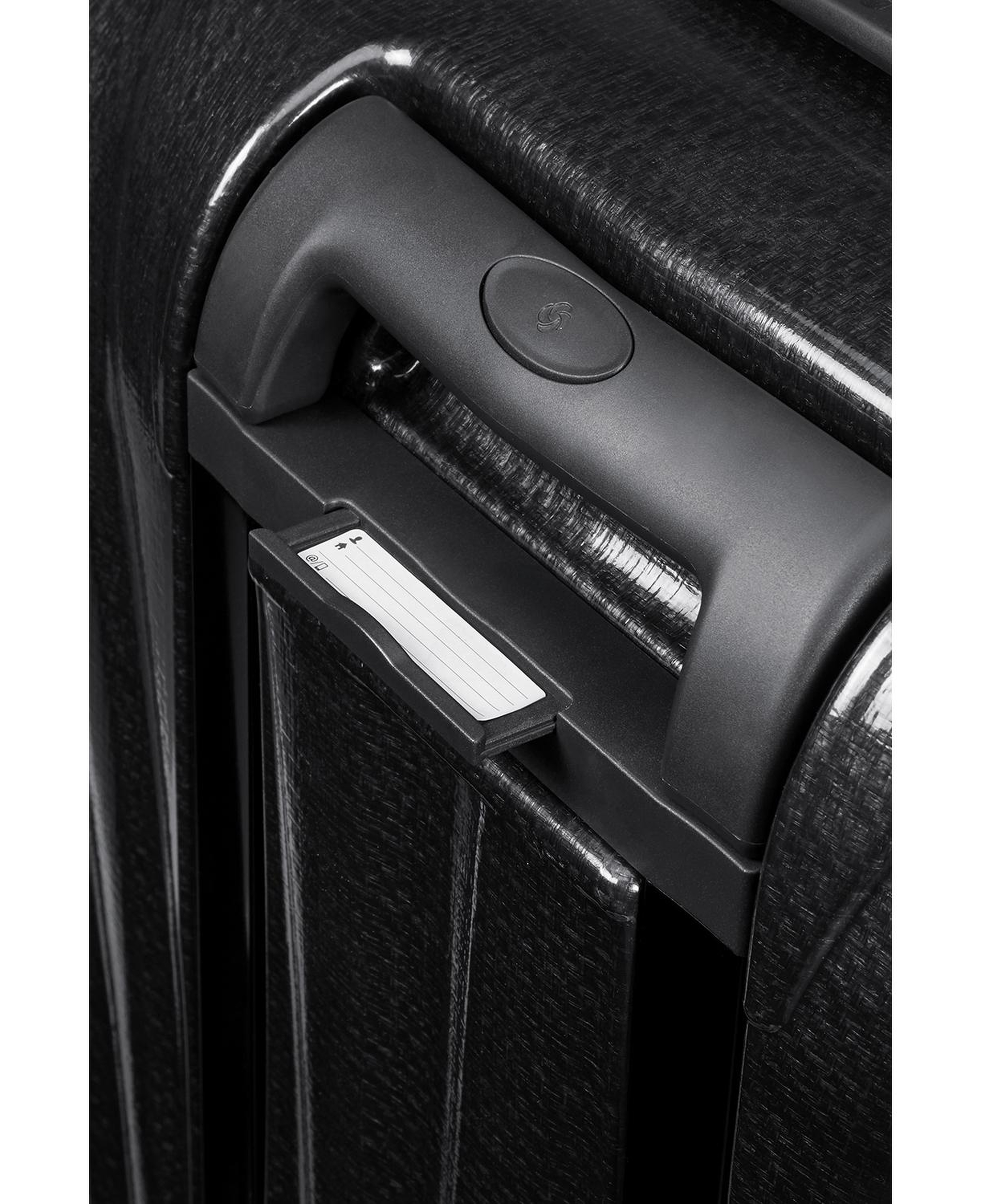 Samsonite Siyah C-Lite - Spinner 4 Tekerlekli Körüklü Kabin Boy Valiz 55cm