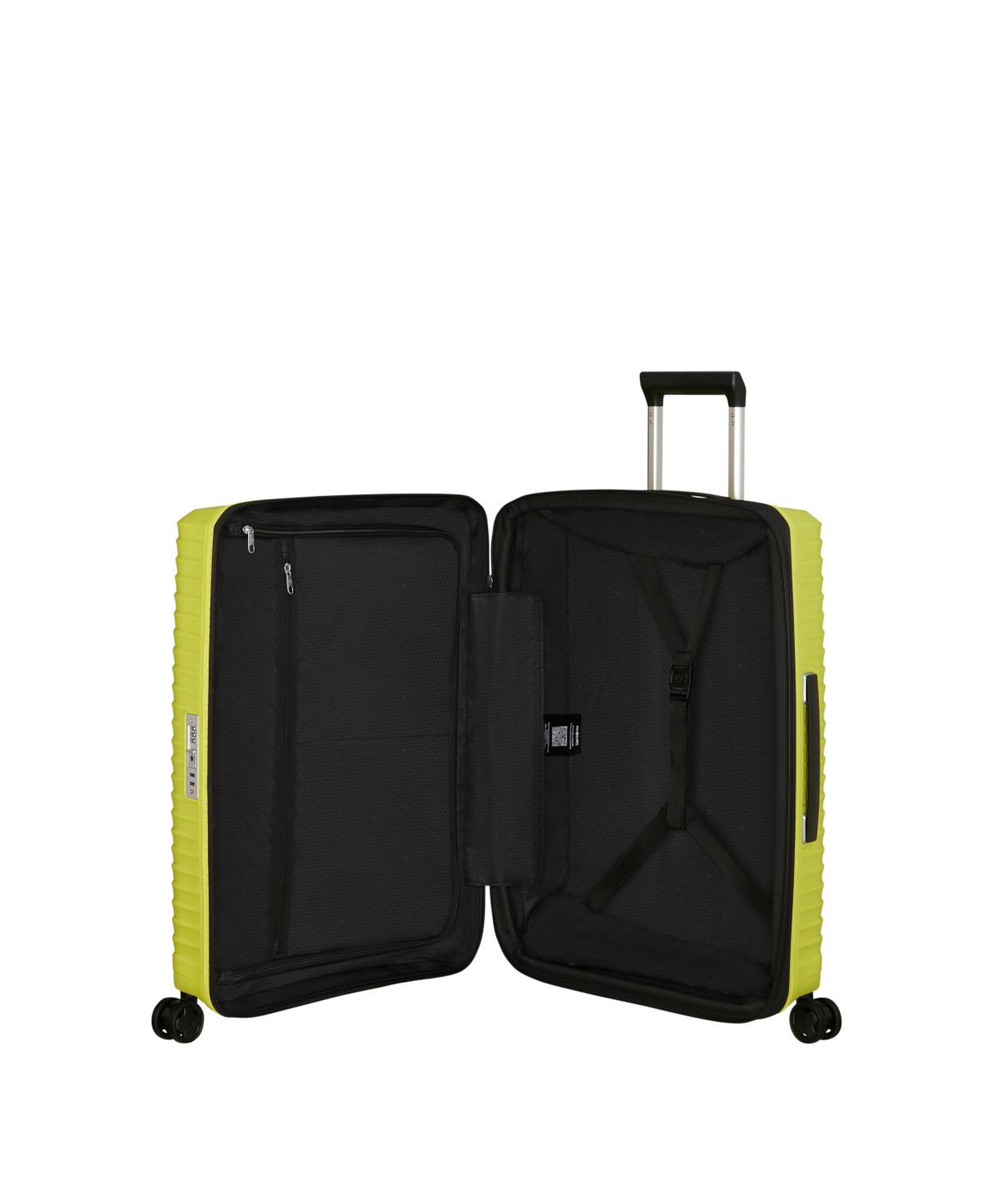 Samsonite Sarı Spinner Upscape Körüklü 68/25 Orta Boy Valiz