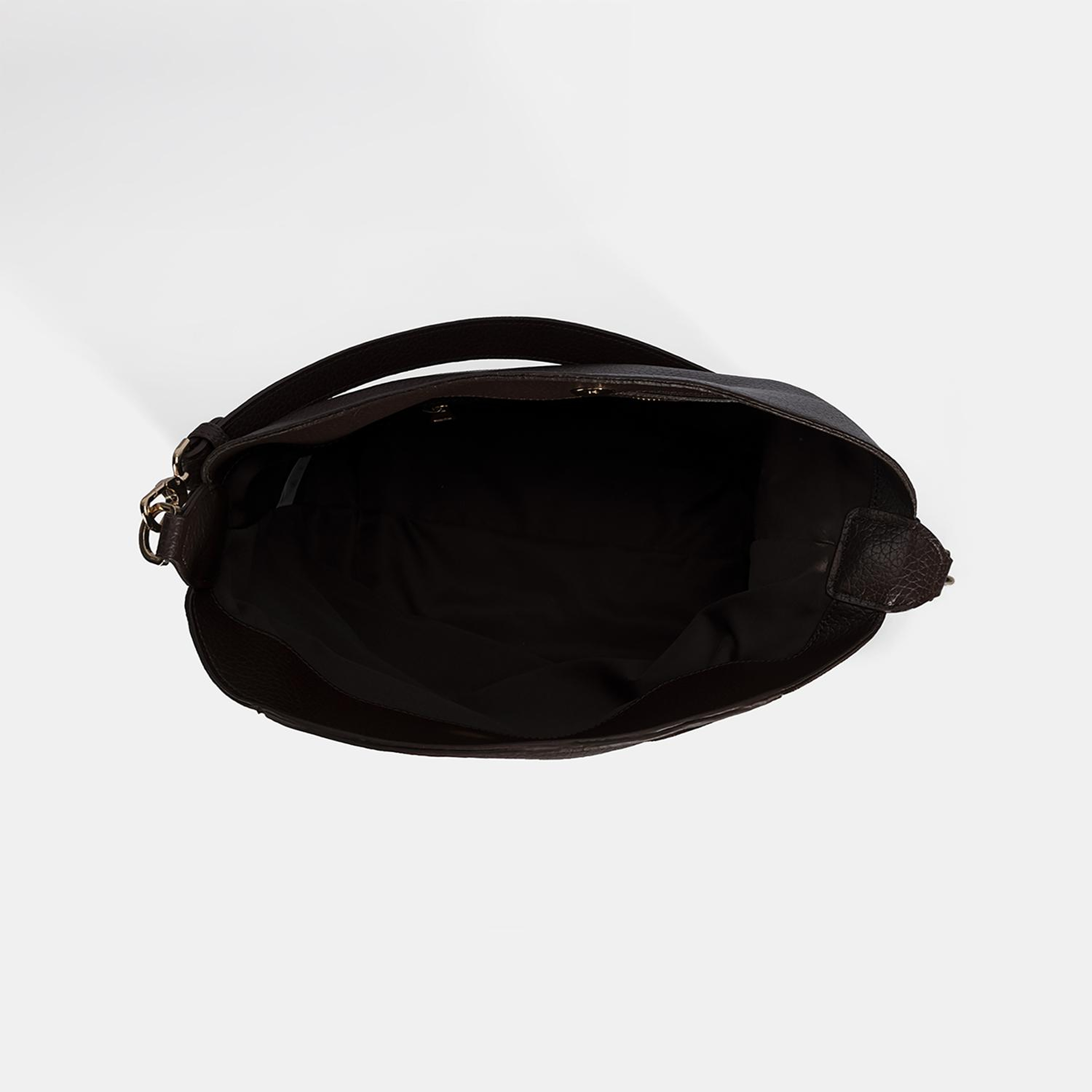 Kadın Acı Kahve Püskül Aksesuarlı Omuz Çantası