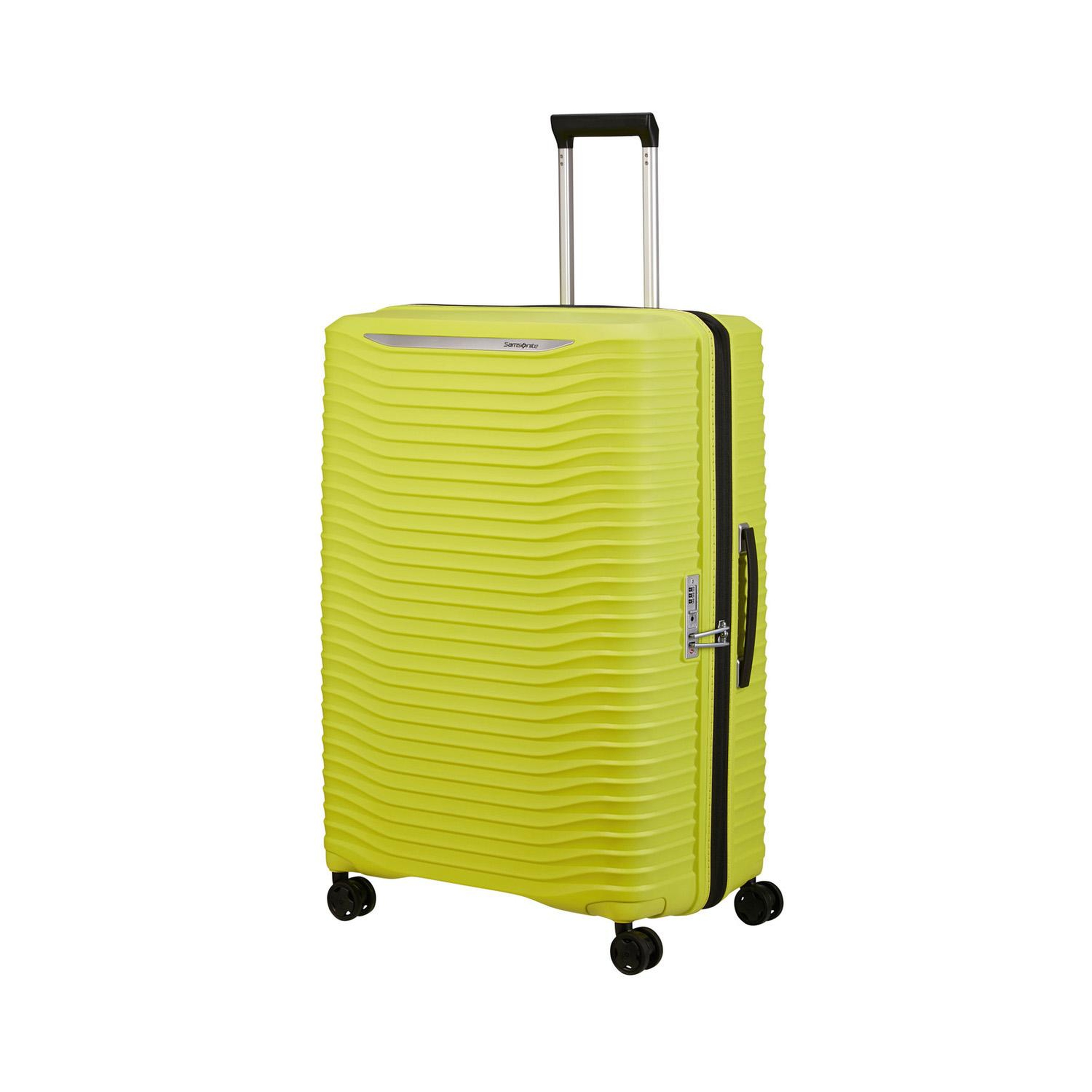 Samsonite Sarı Upscape Spinner Körüklü 81/30 Ekstra Büyük Boy Valiz