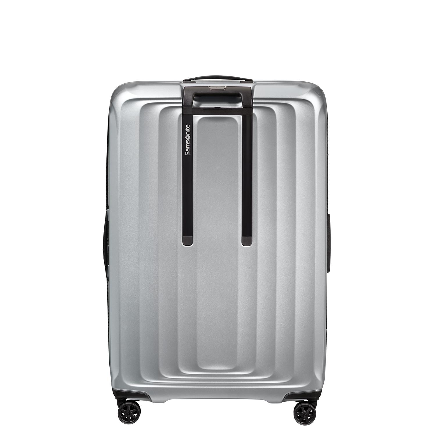 Samsonite Gri Spinner Nuon Körüklü 4 Tekerlekli 81 cm Büyük Boy Valiz