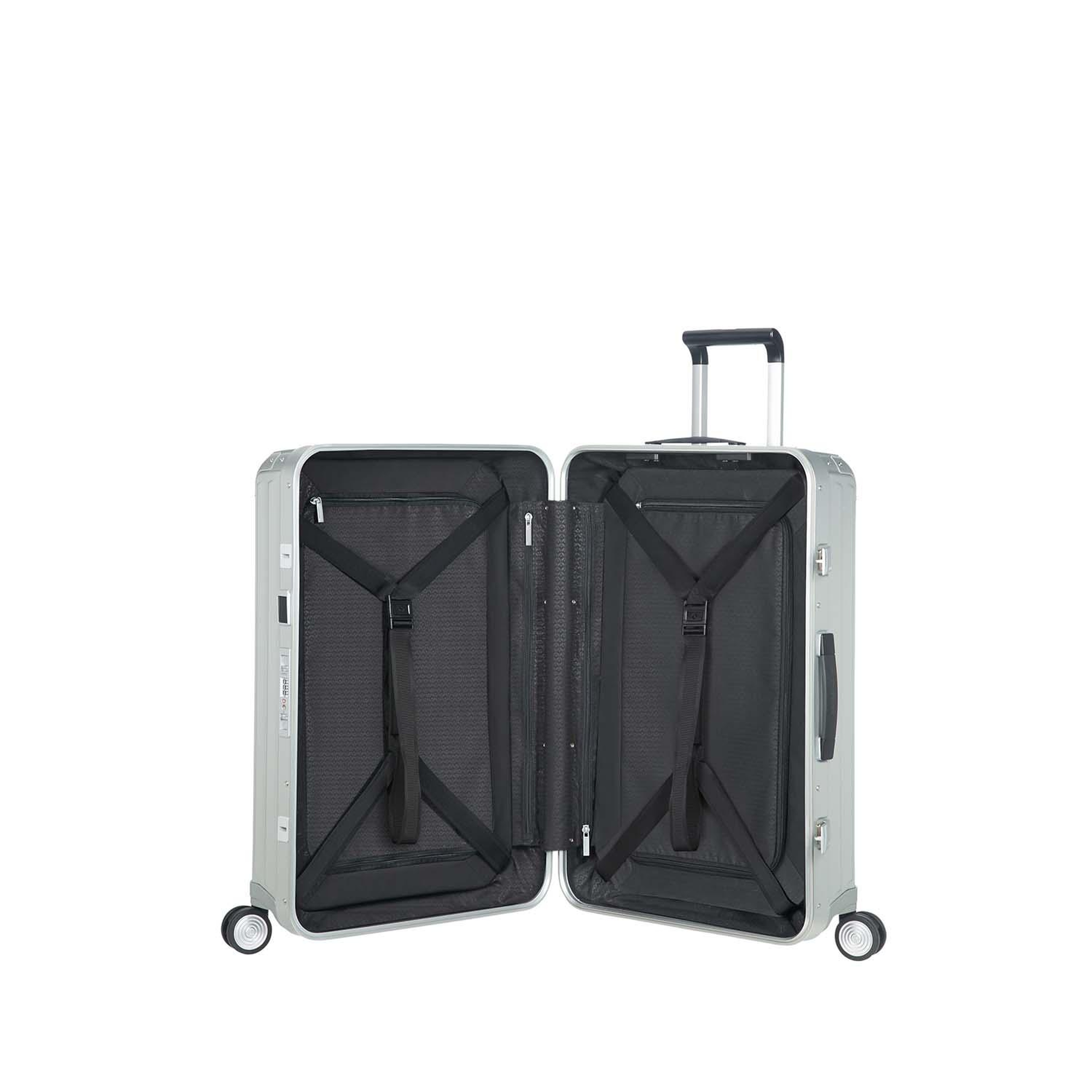 Samsonite Gri Lite-Box - Alu Spinner 4 Tekerlekli 69 cm
