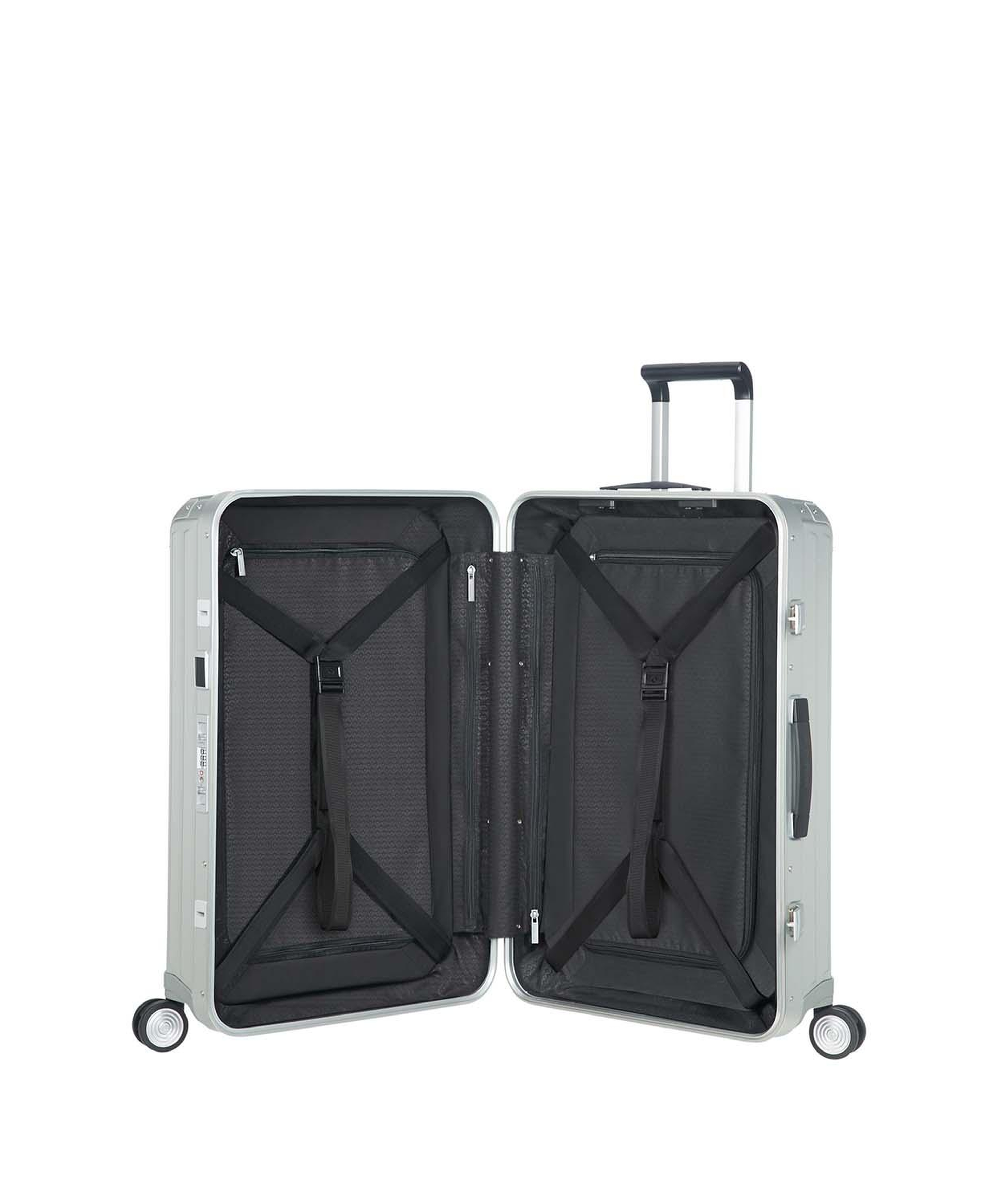 Samsonite Gri Lite-Box - Alu Spinner 4 Tekerlekli 69 cm