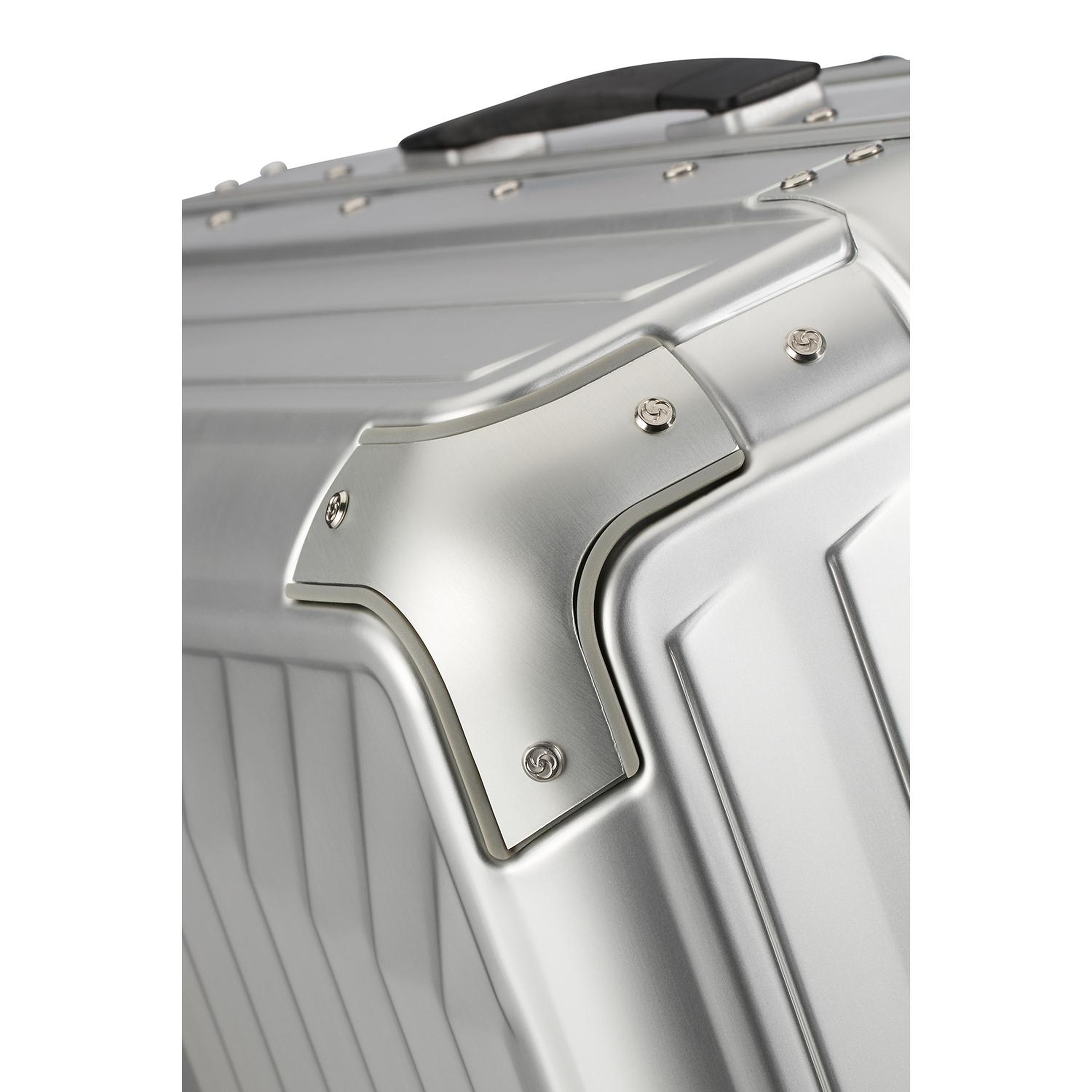 Samsonite Gri Lite-Box Alu - Trunk Büyük Boy Valiz 80cm