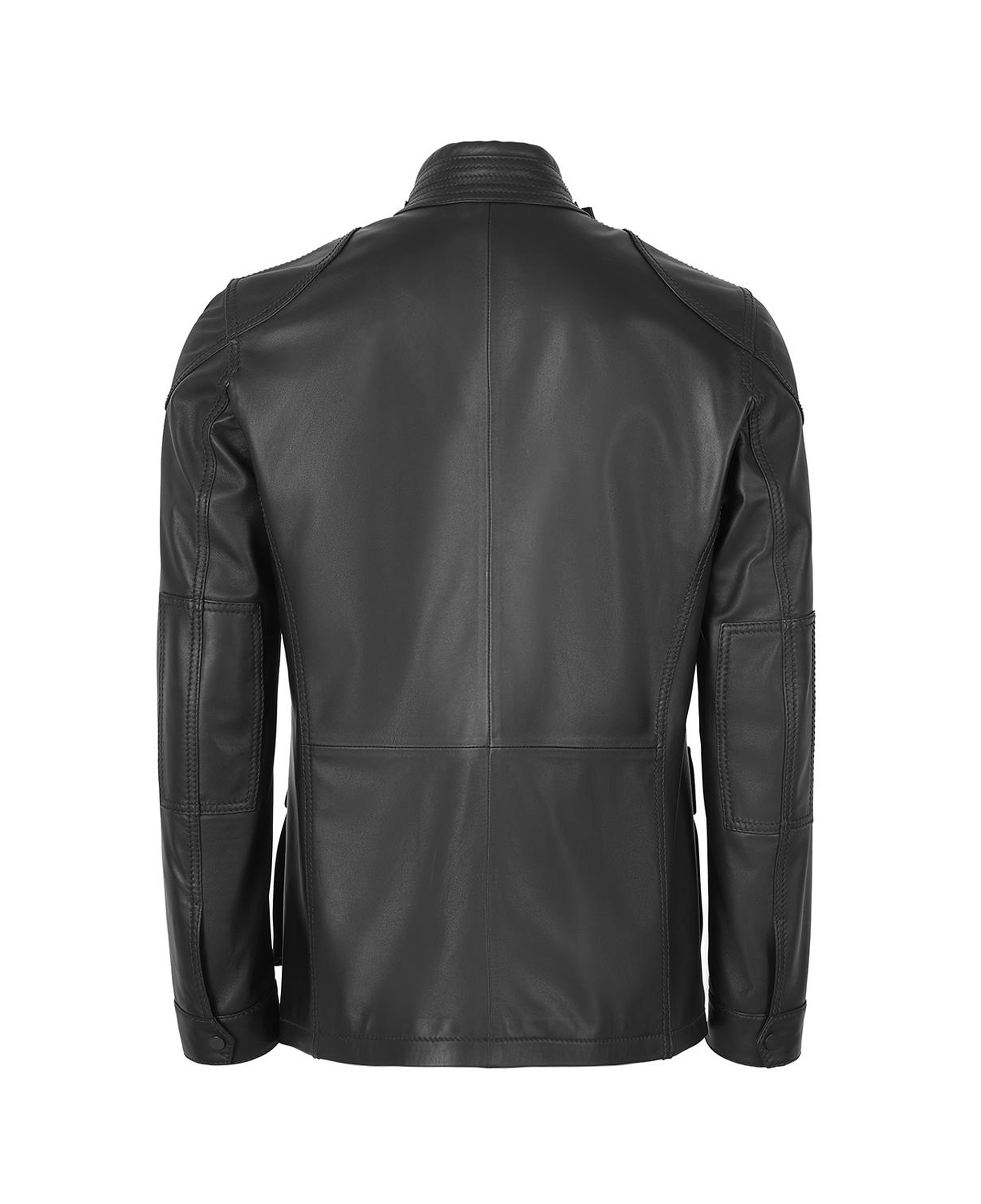 Dione Siyah Erkek Deri Mont