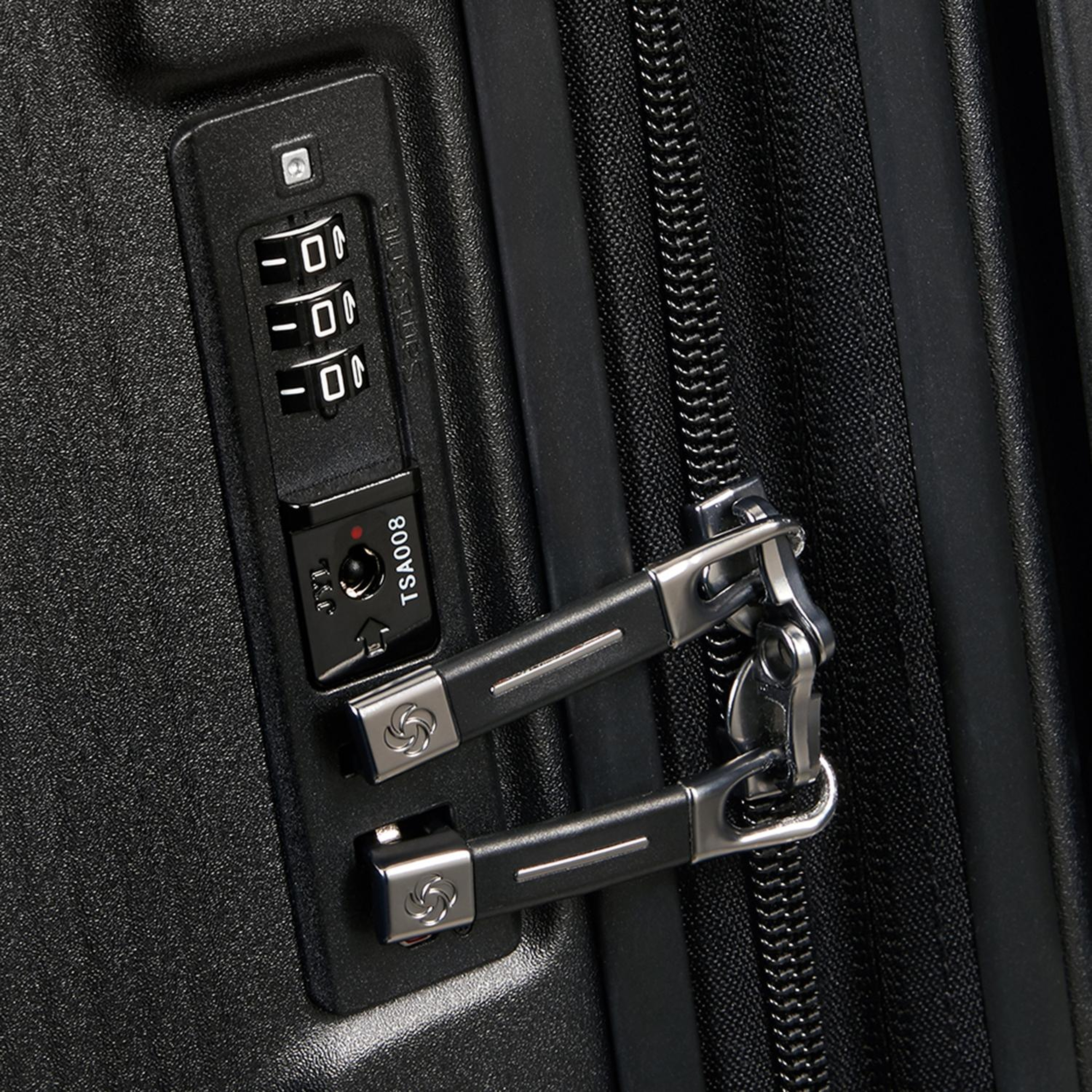 Samsonite Siyah Spinner Nuon Körüklü 4 Tekerlekli 75 cm Büyük Boy Valiz