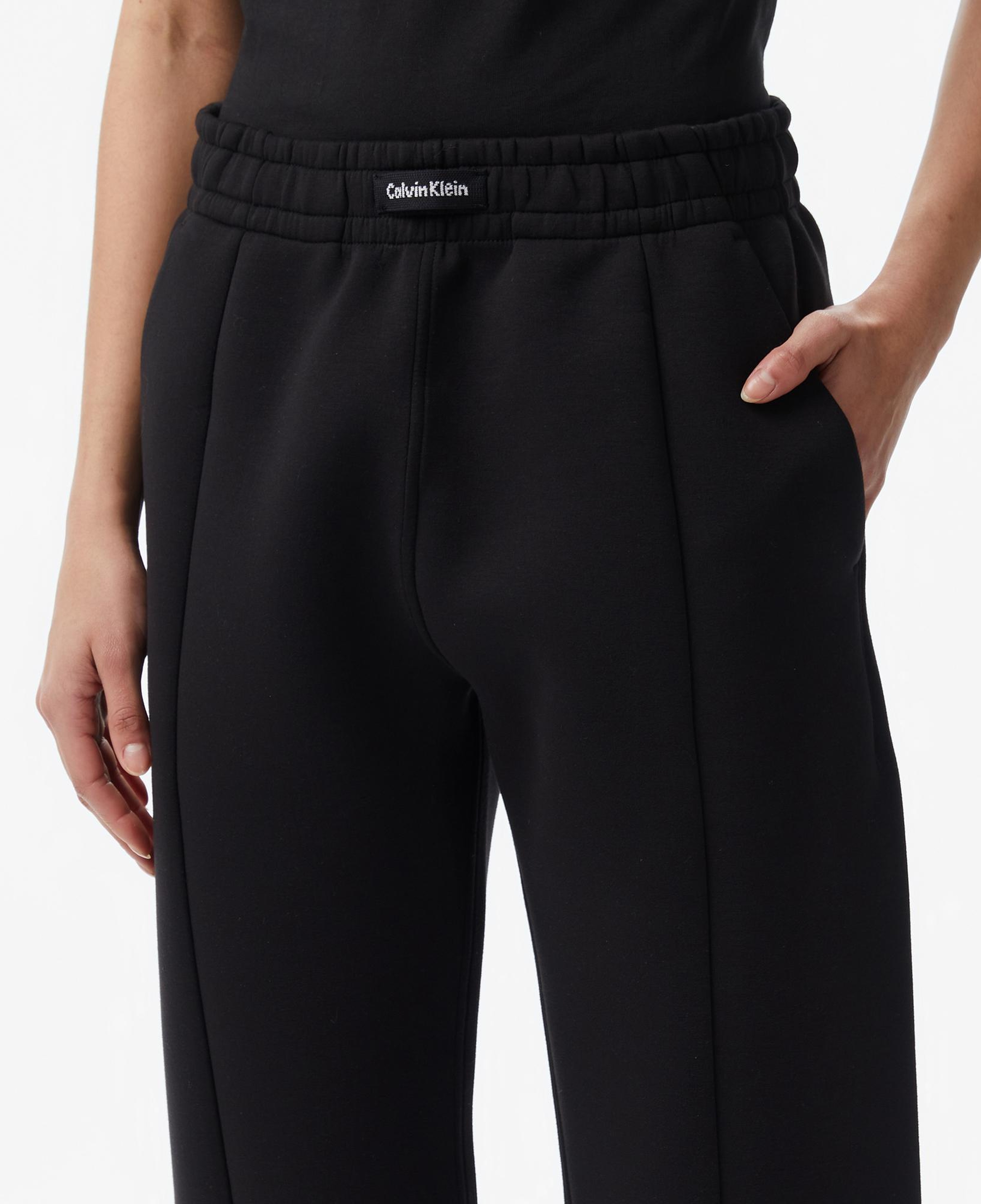 Calvin Klein Relaxed Scuba Jogger Kadın Siyah Eşofman Altı