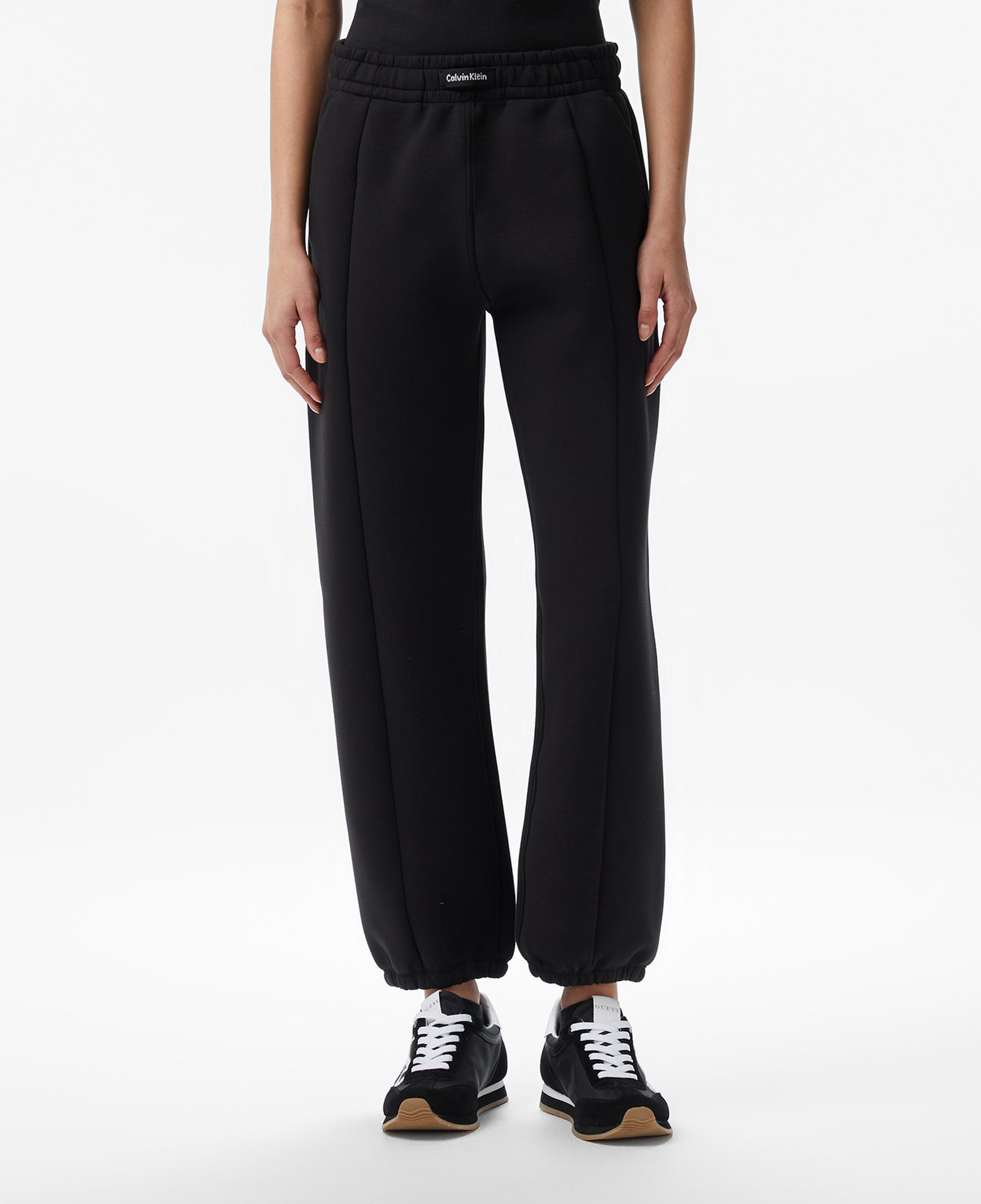 Calvin Klein Relaxed Scuba Jogger Kadın Siyah Eşofman Altı