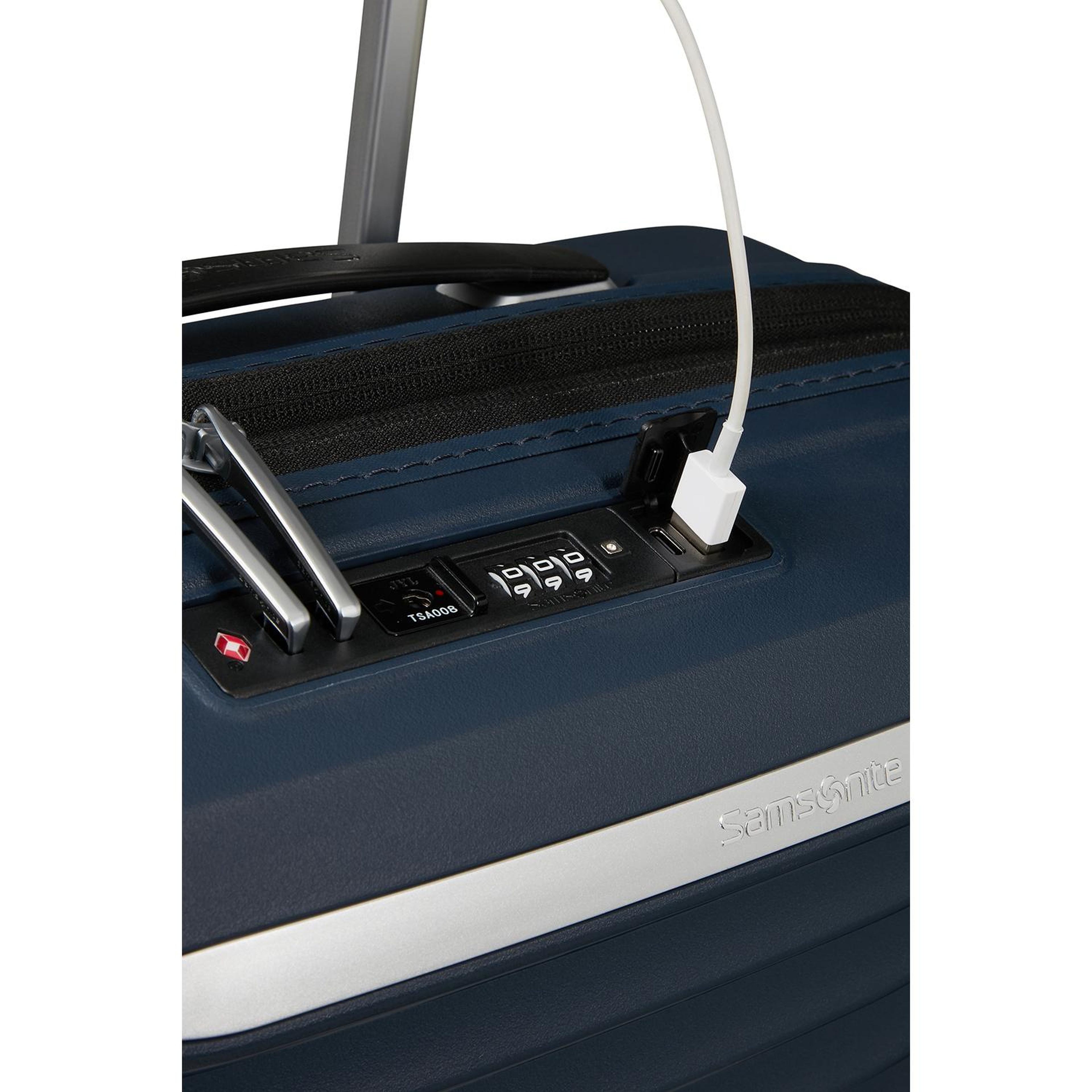 Samsonite Upscape - 4 Tekerlekli Körüklü Kabin Boy Valiz 55cm