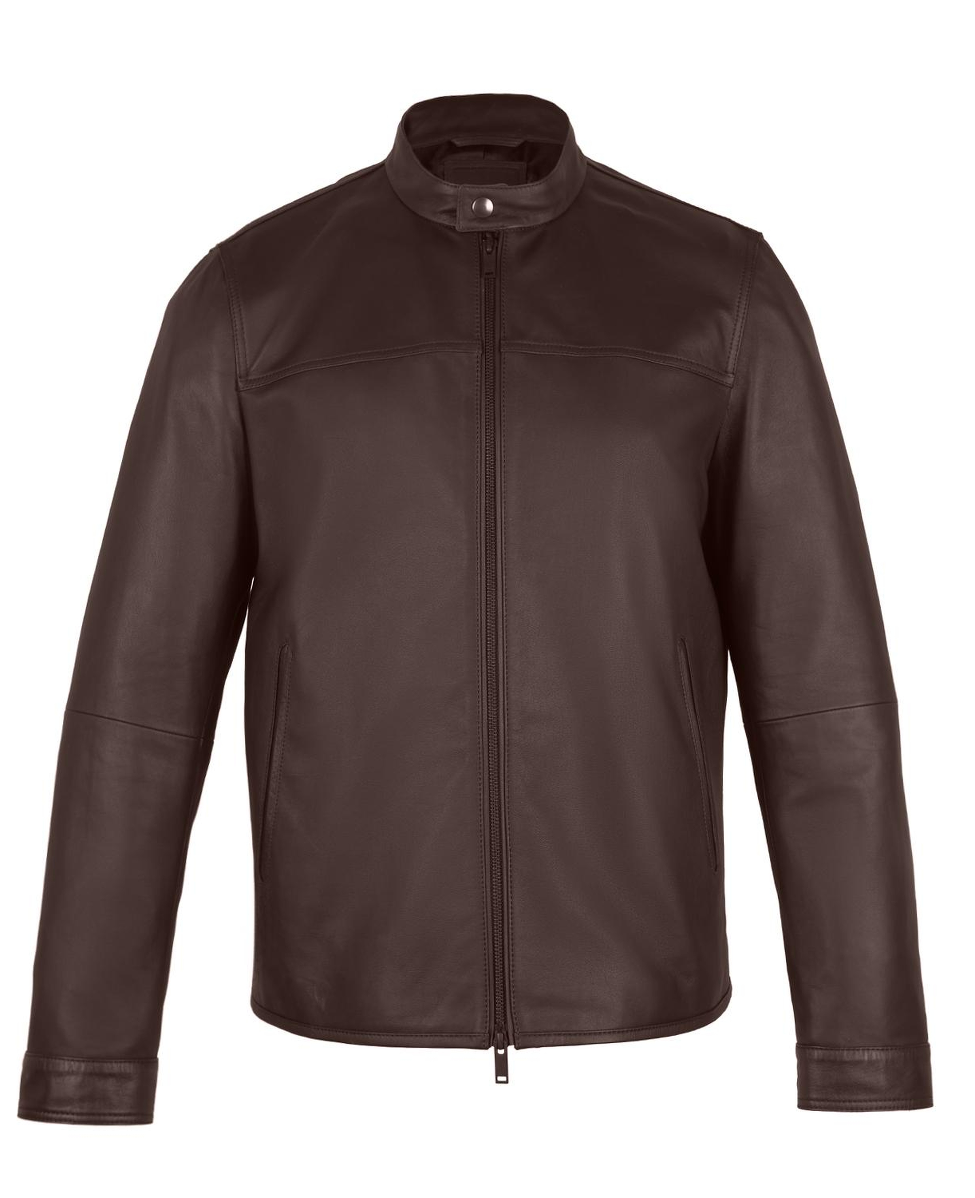 Dyami Kahve Erkek Deri Mont