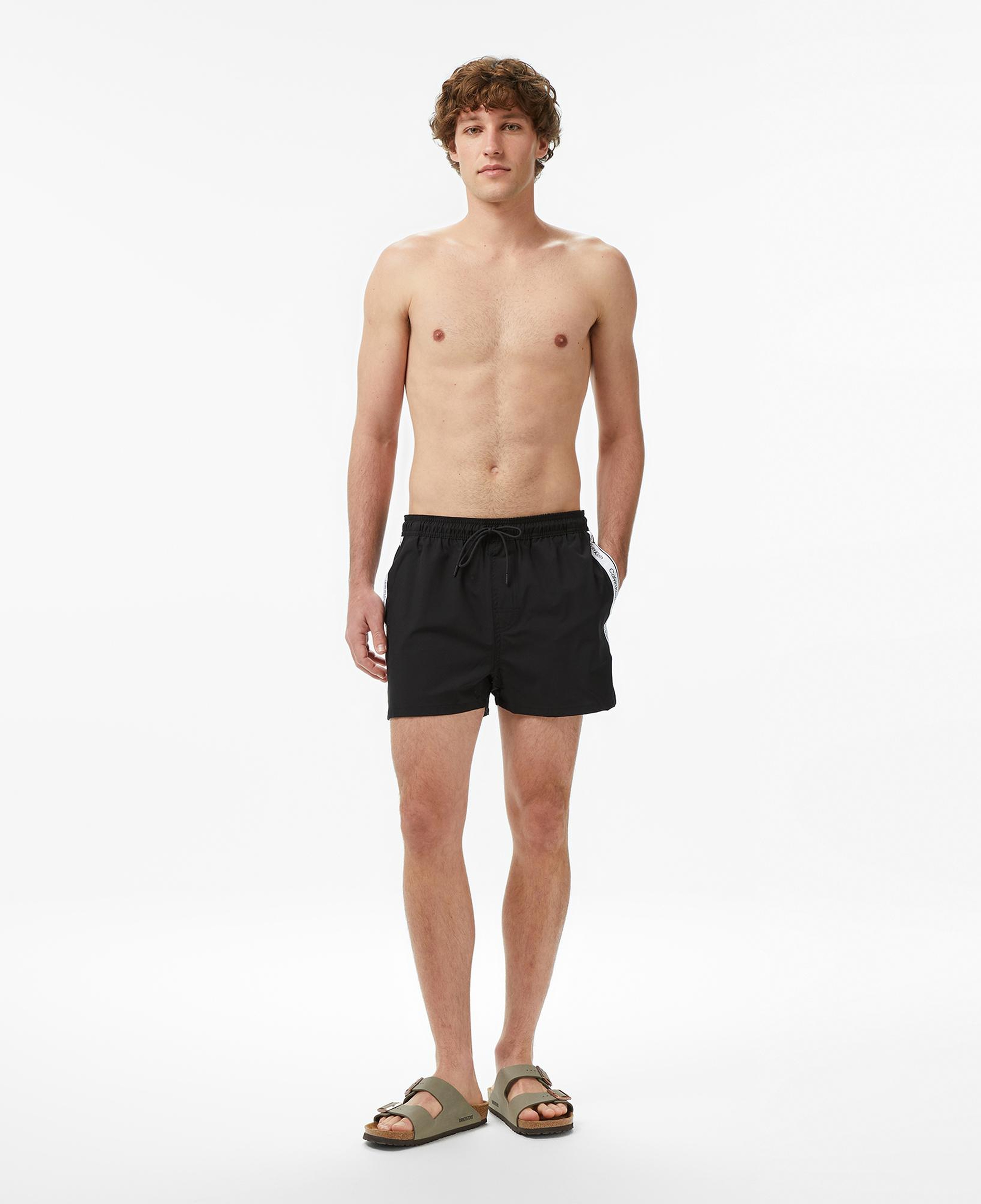 Calvin Klein Short Drawstring Erkek Siyah Deniz Şortu