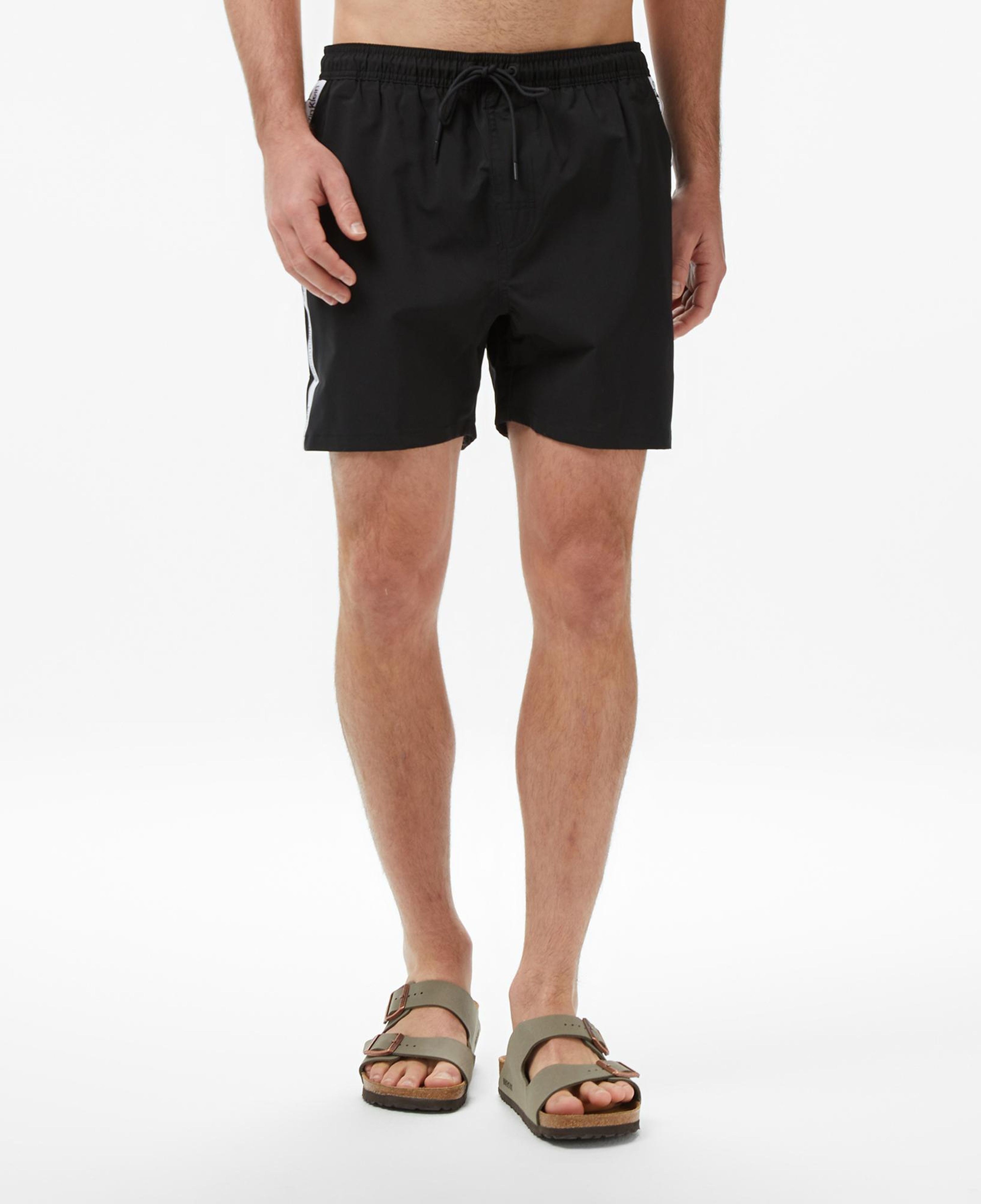 Calvin Klein Medium Drawstring Core Erkek Siyah Deniz Şortu