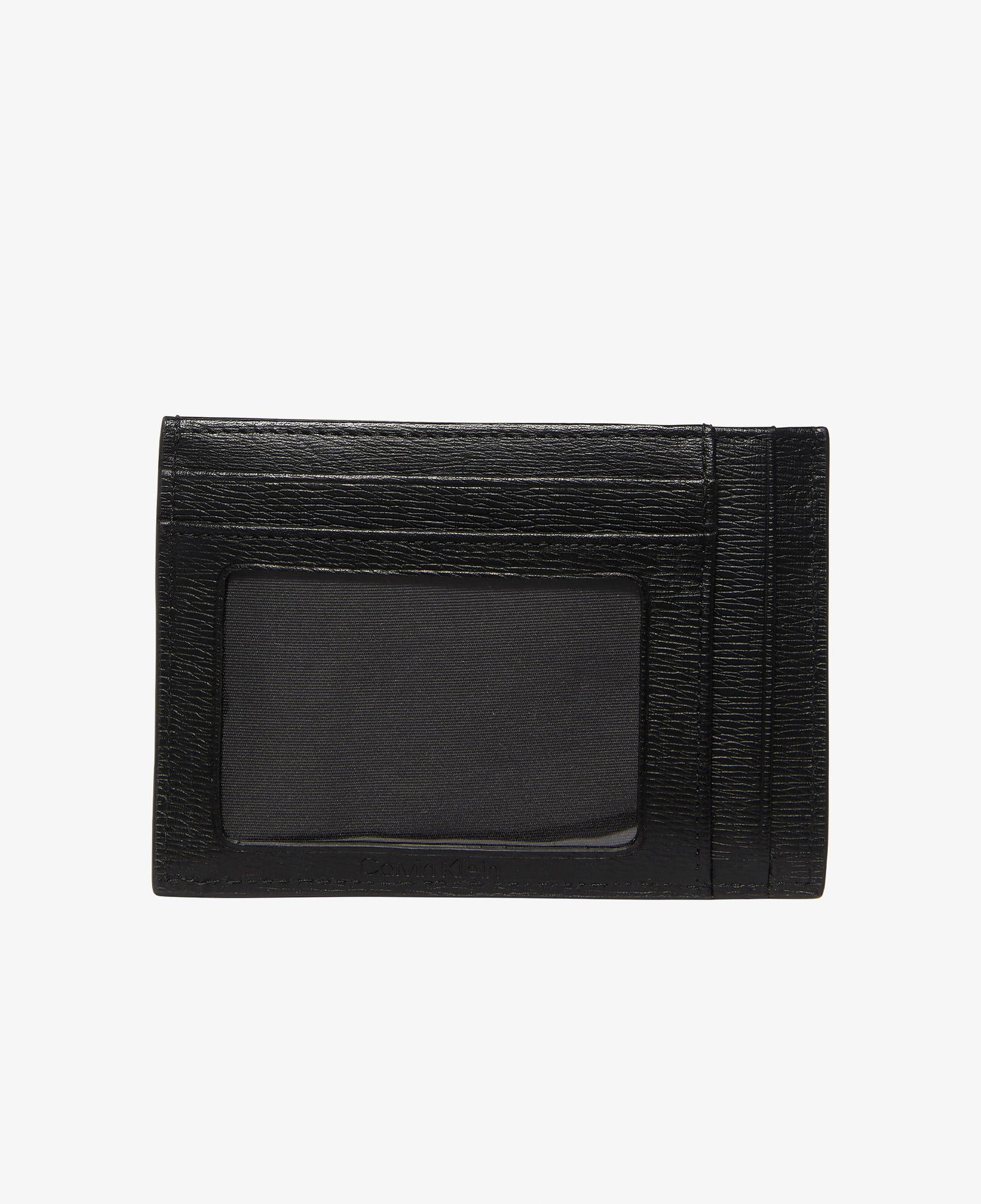 Calvin Klein Emblem Erkek Siyah Kartlık