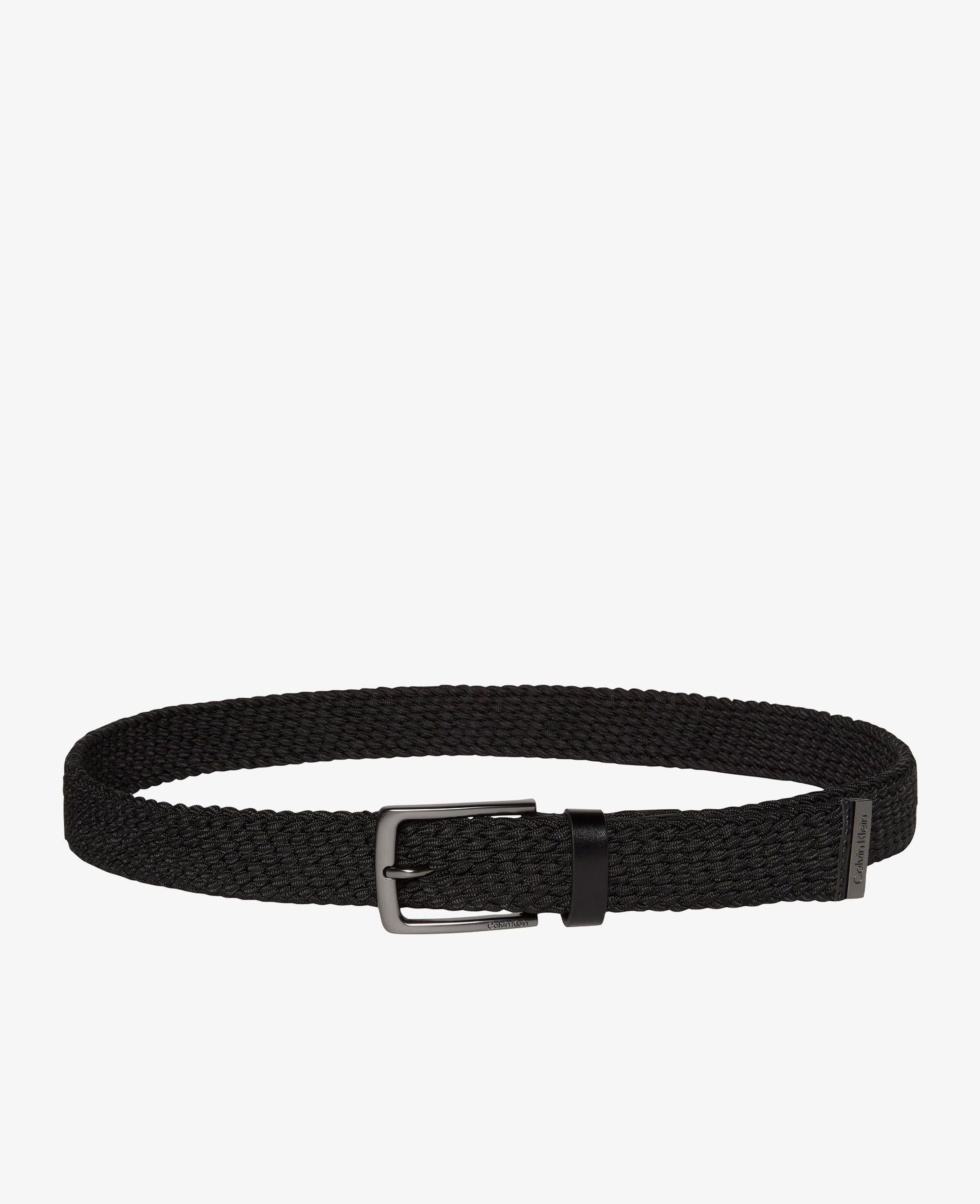 Calvin Klein Casual Pin Buckle 35mm Fixed Erkek Siyah Kemer