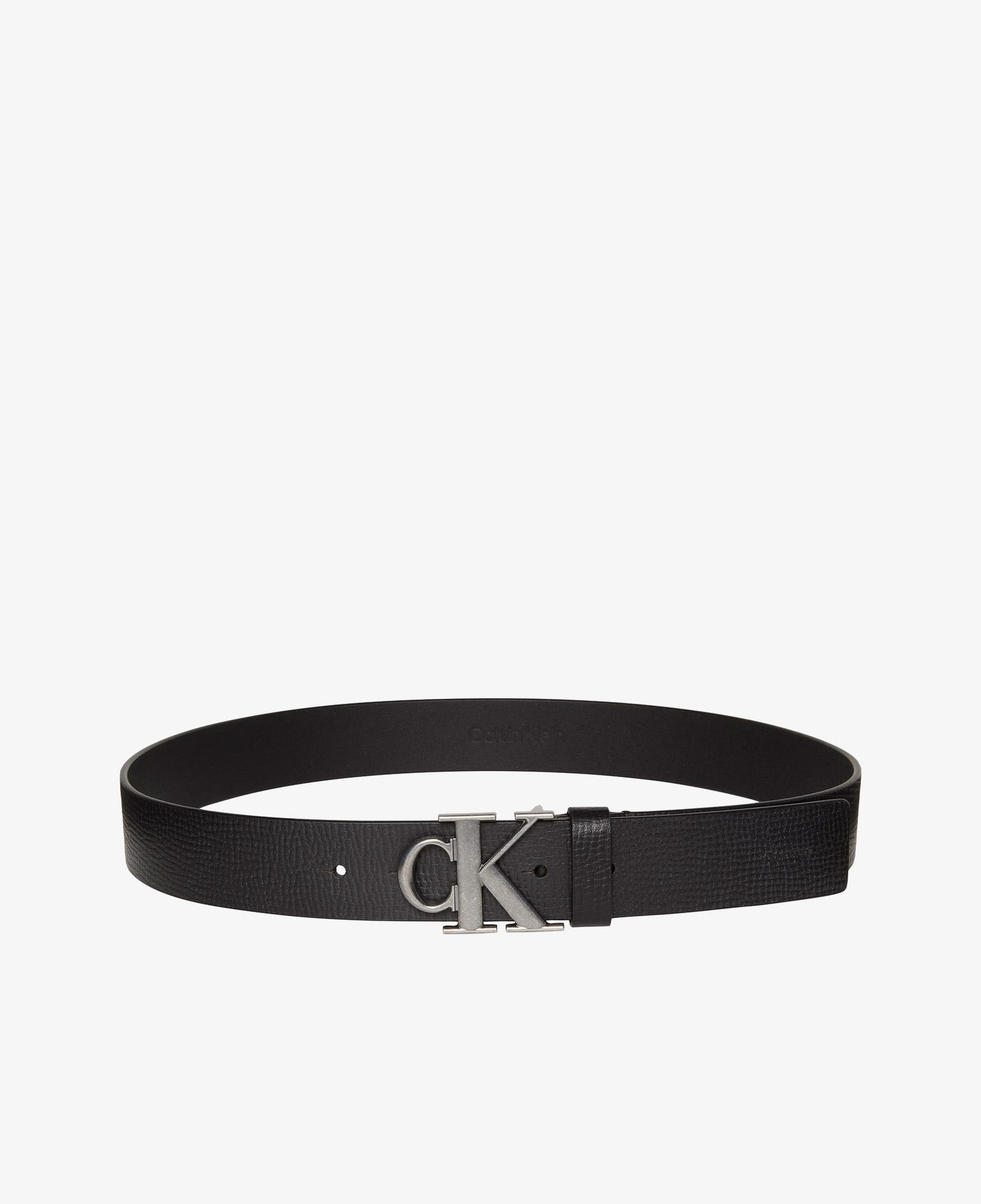 Calvin Klein Buckle 40mm Fixed Erkek Siyah Kemer
