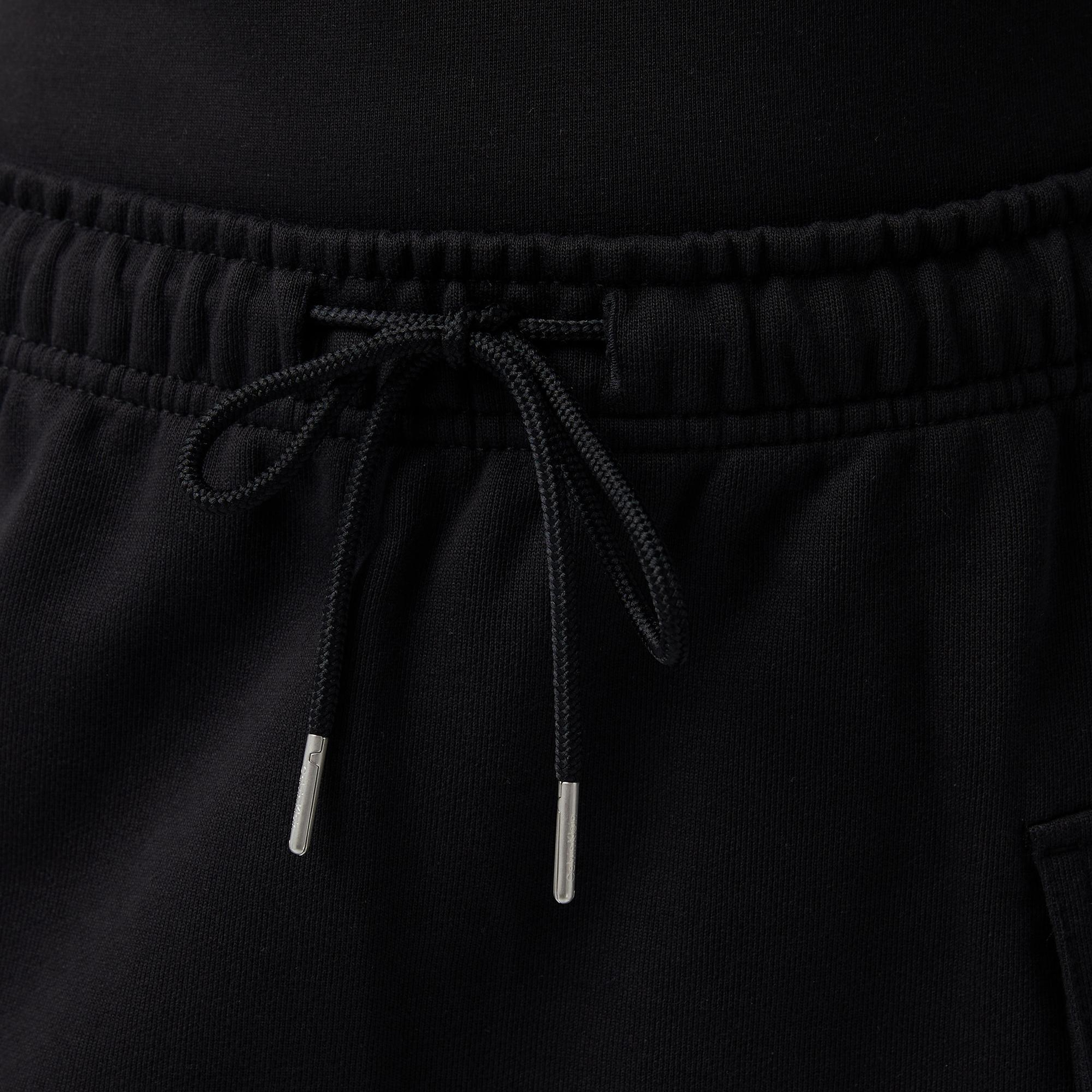 Calvin Klein Monogram Terry Cargo Kadın Siyah Etek