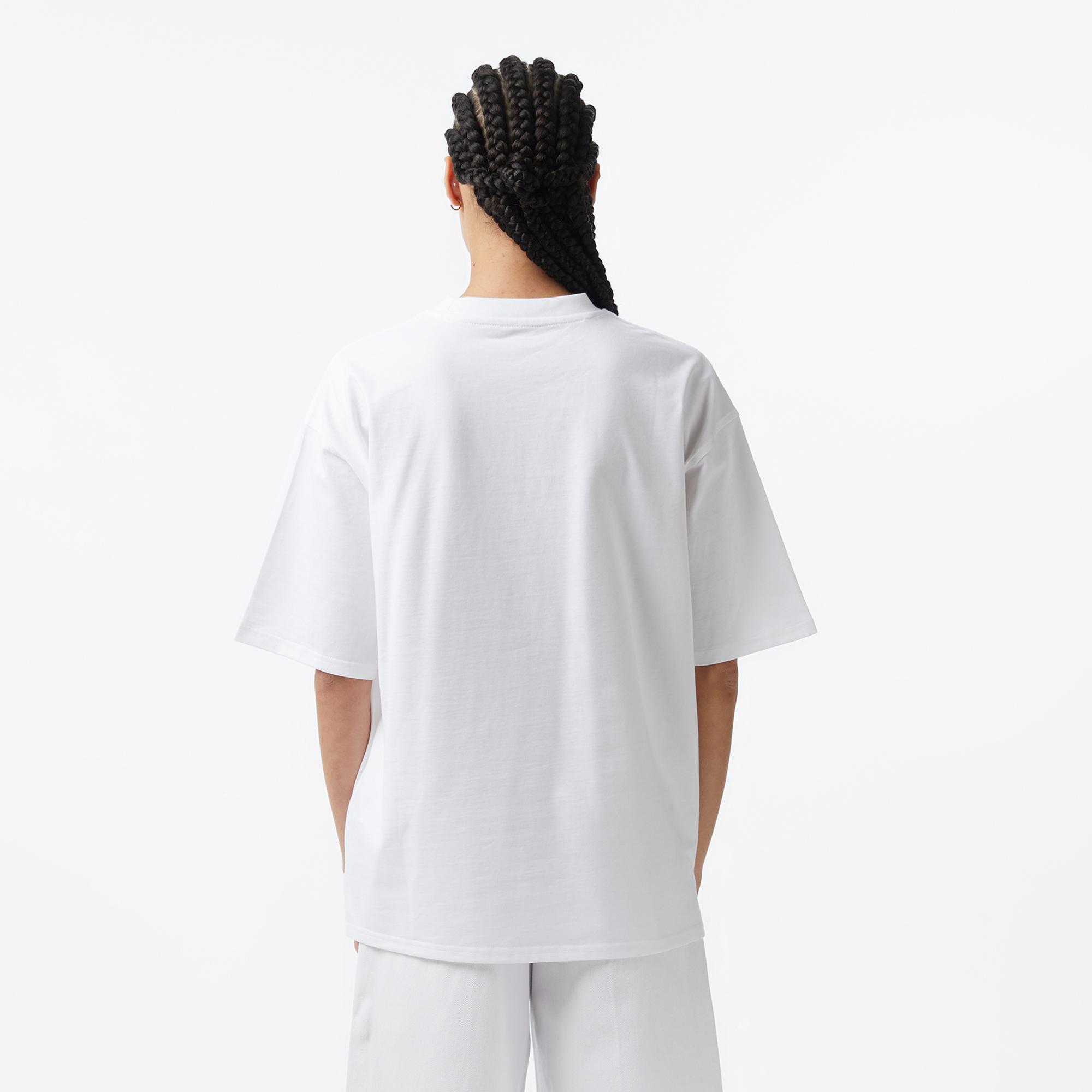 Calvin Klein Oversize Kadın Beyaz T-Shirt