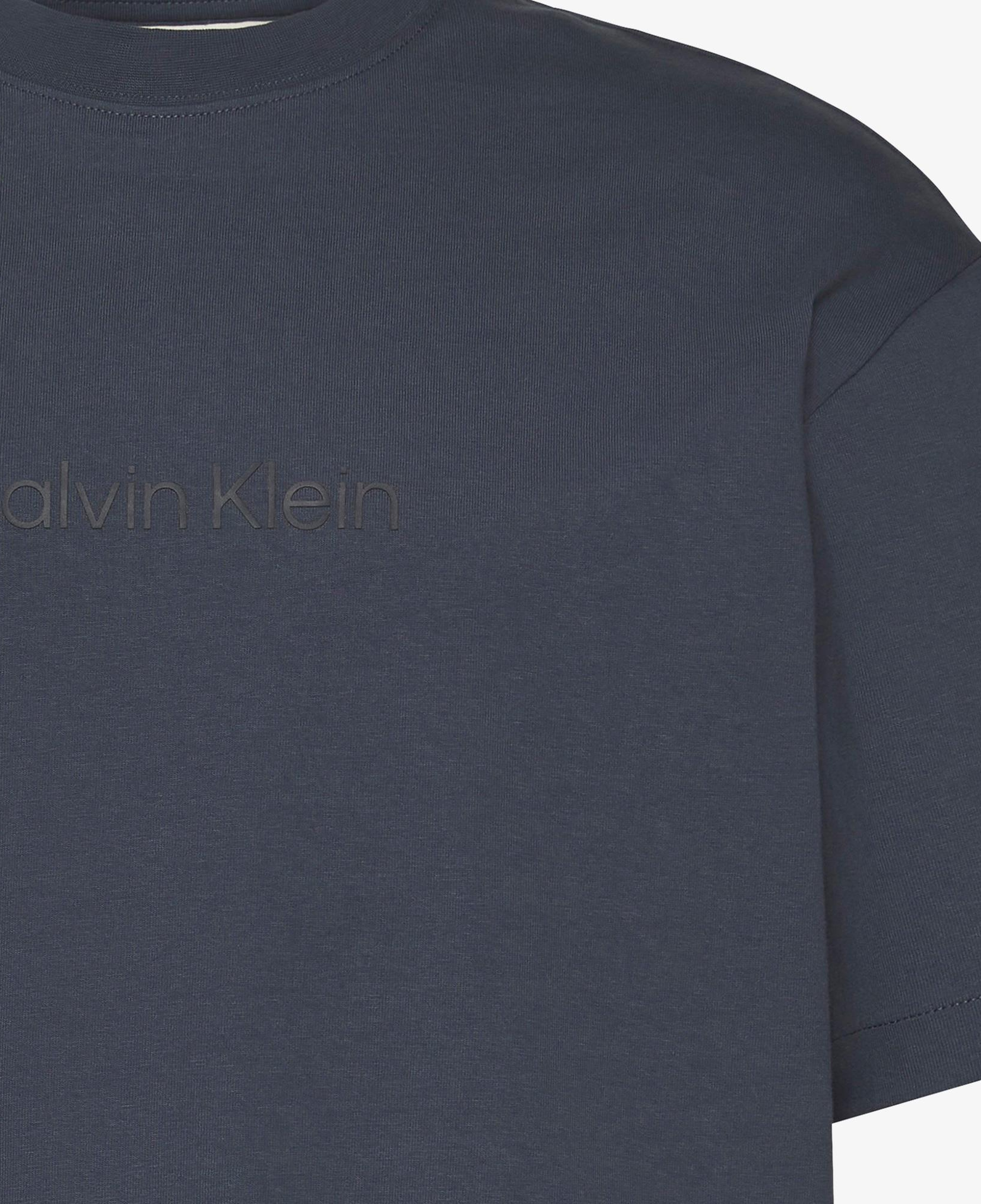 Calvin Klein Releaxed Standard Logo Crewnk Erkek Lacivert T-Shirt