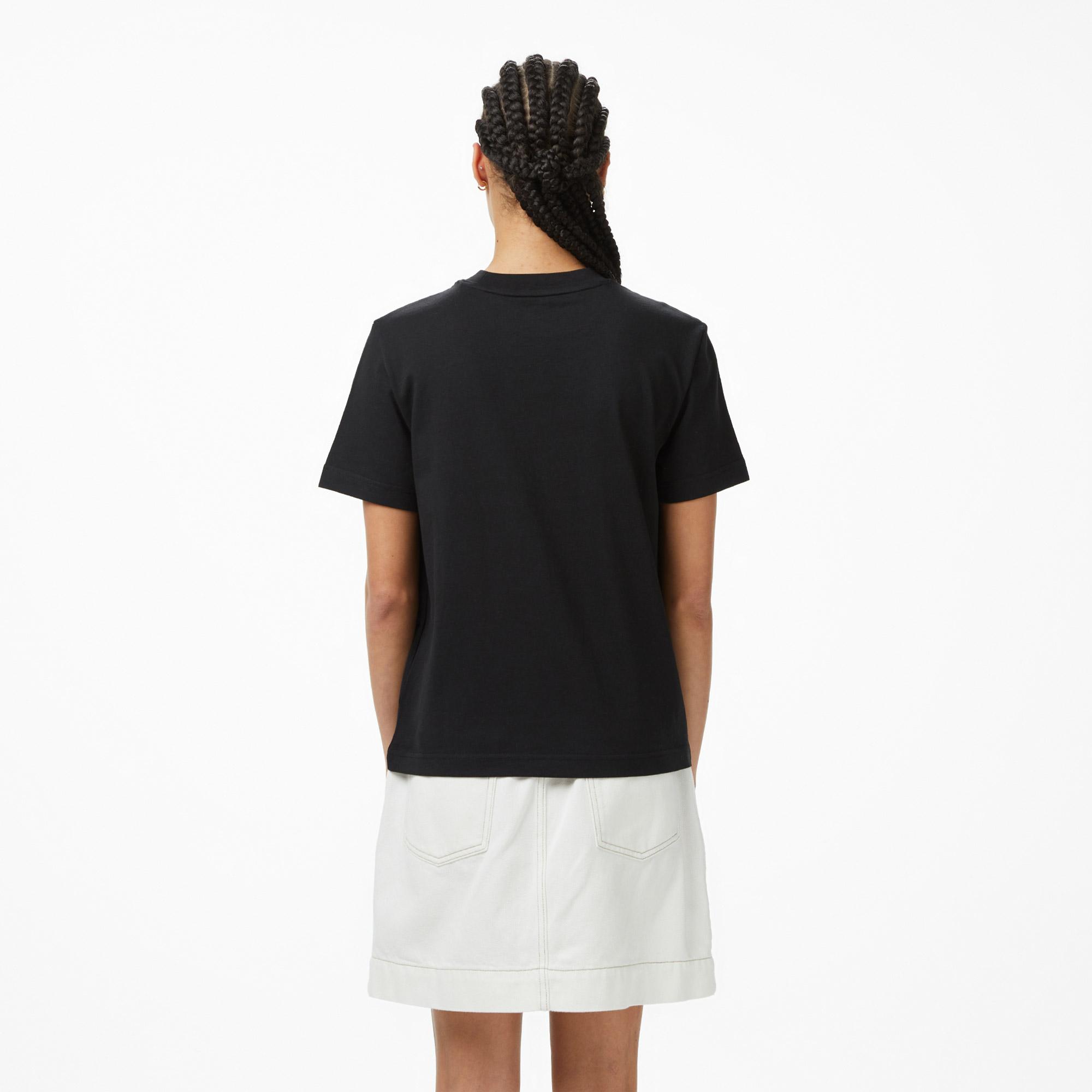 Calvin Klein Hero Classic Monologo Kadın Siyah T-Shirt