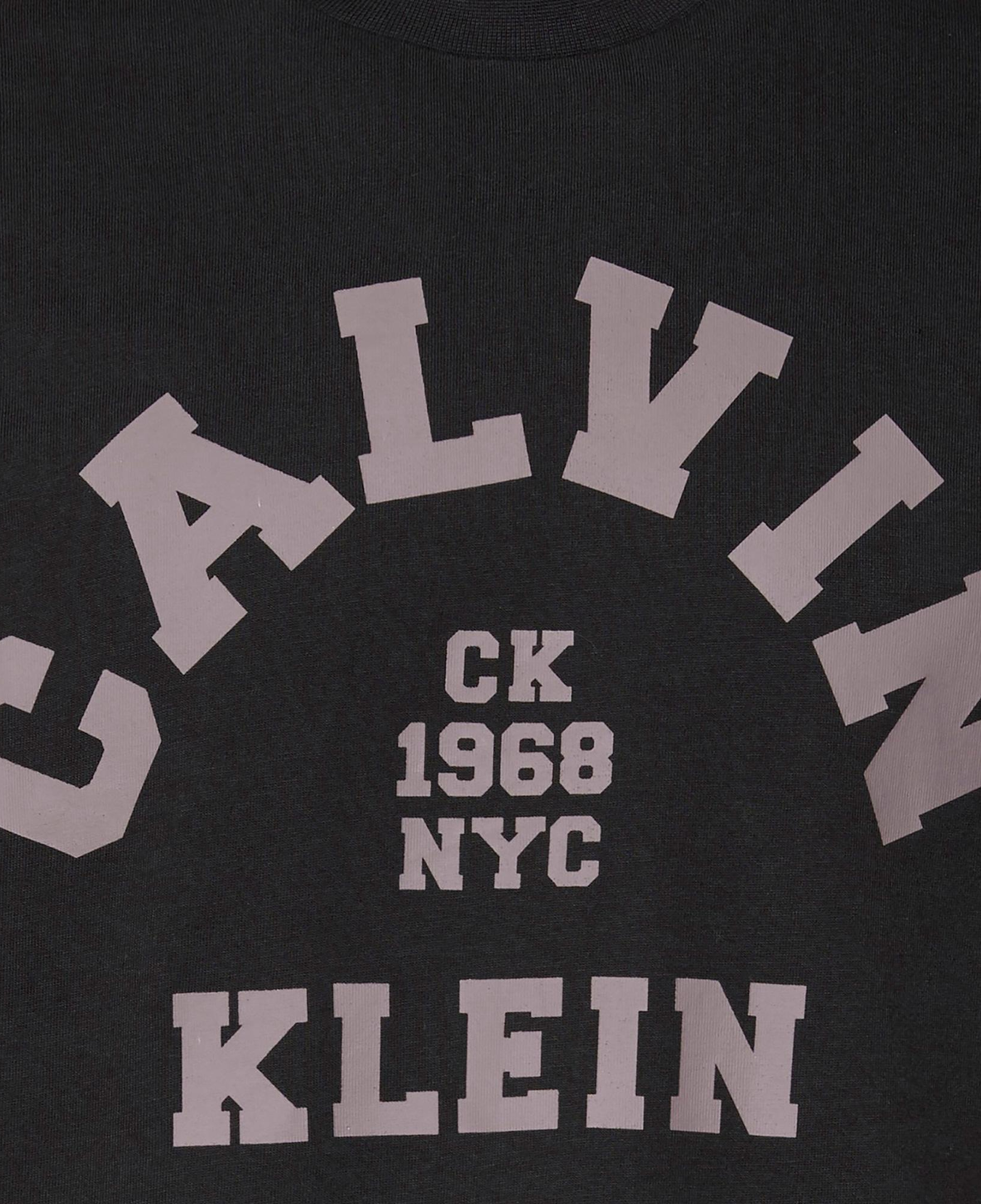 Calvin Klein 20S College Graphic Erkek Siyah T-Shirt