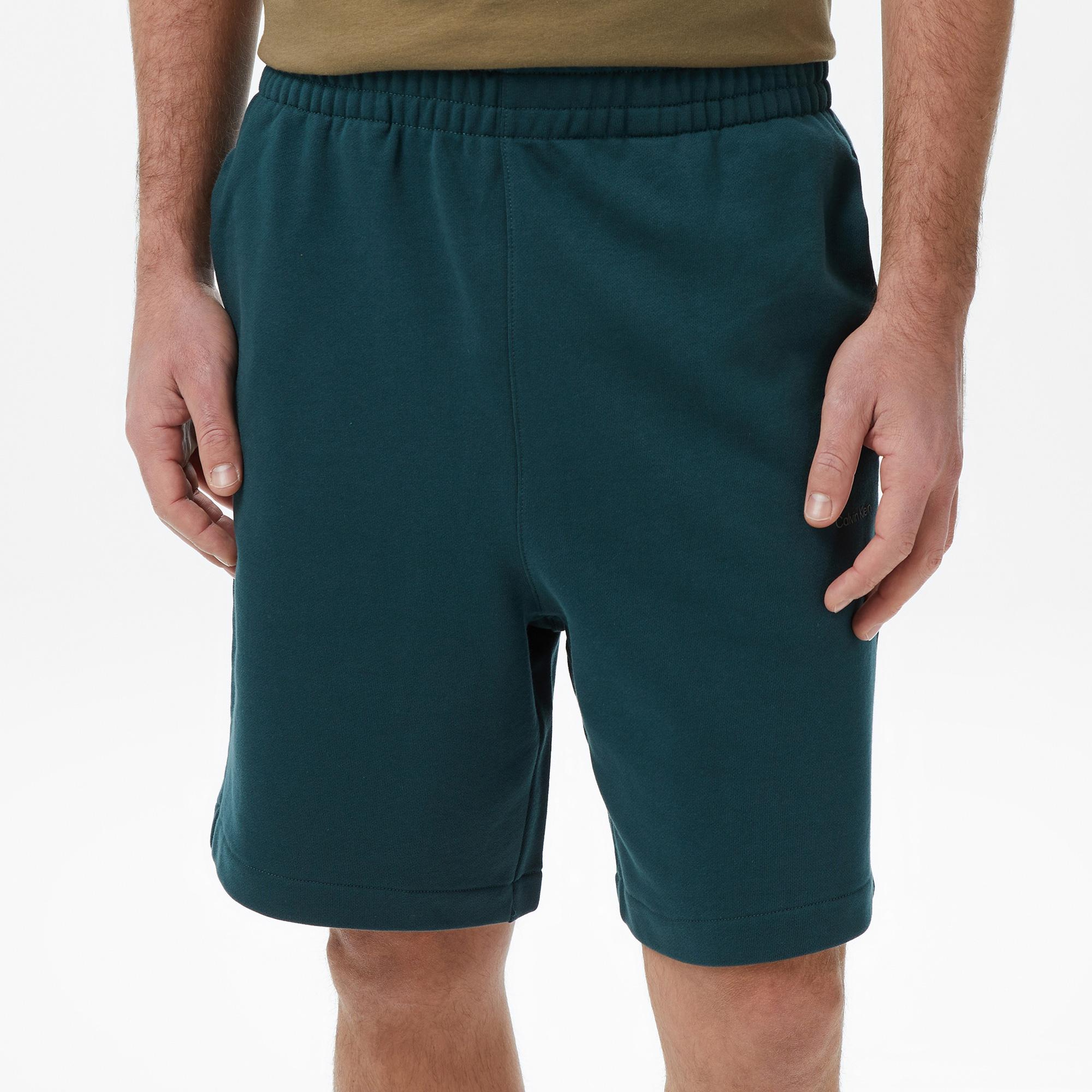 Calvin Klein Nano Standard Logo Erkek Yeşil Şort