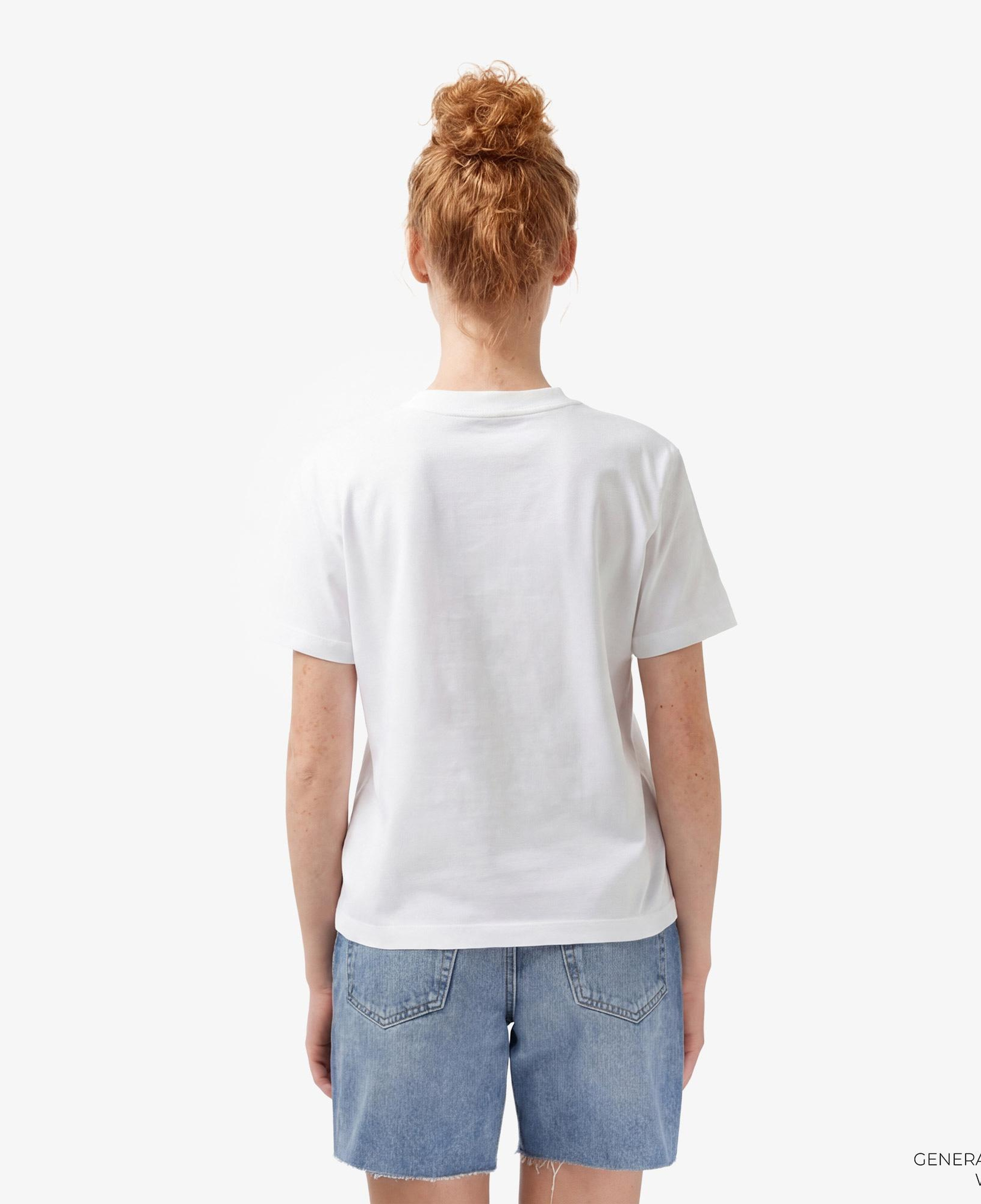 Calvin Klein Hero Classic Monologo Kadın Beyaz T-Shirt